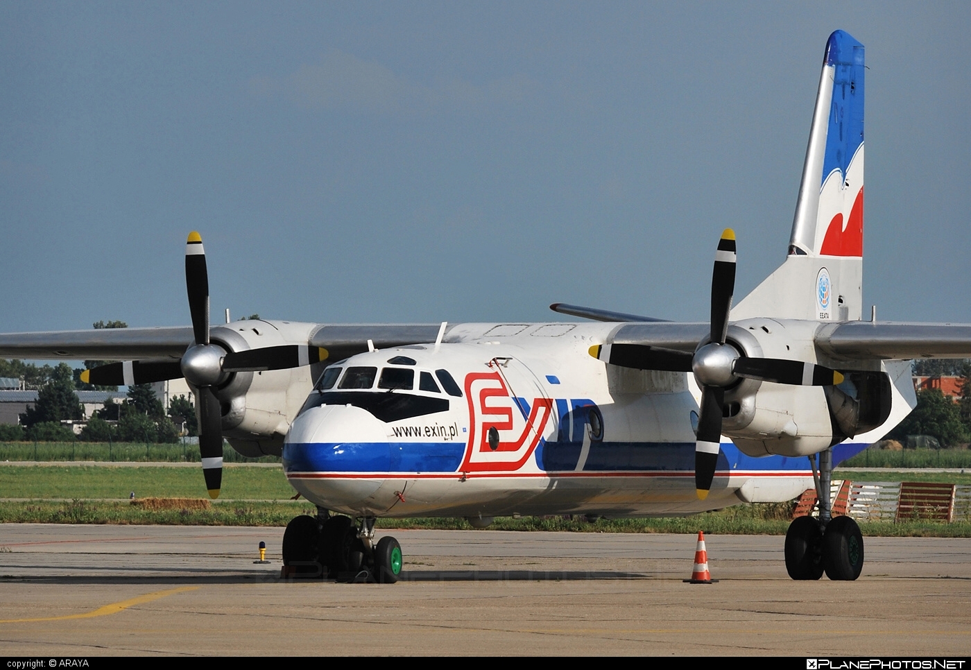 Antonov An-26B - SP-FDT operated by Exin #an26 #an26b #antonov #antonov26