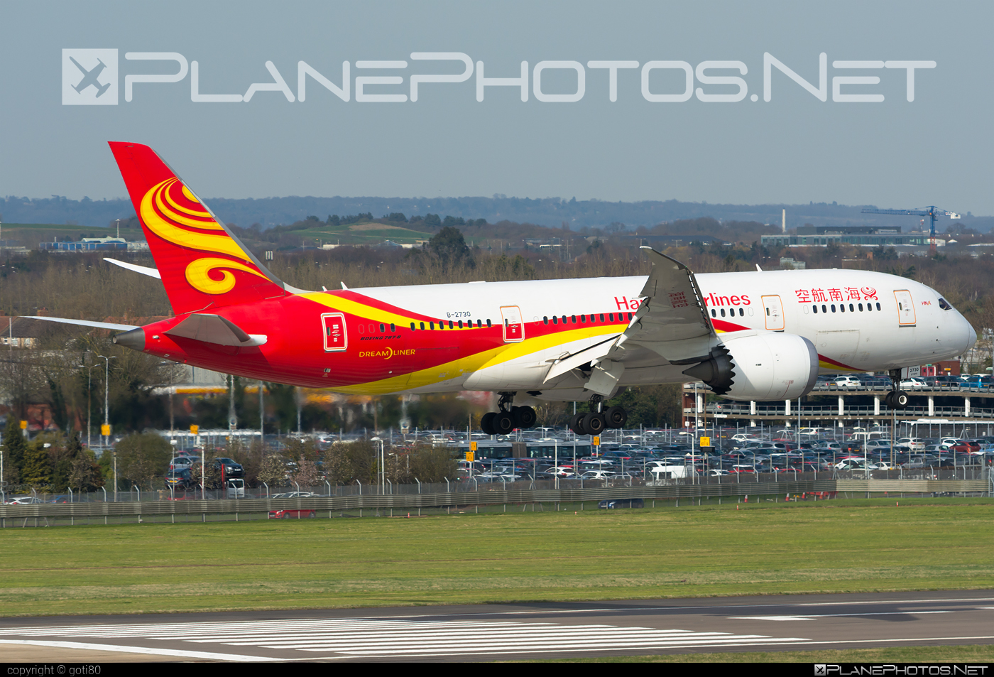 Boeing 787-8 Dreamliner - B-2730 operated by Hainan Airlines #b787 #boeing #boeing787 #dreamliner