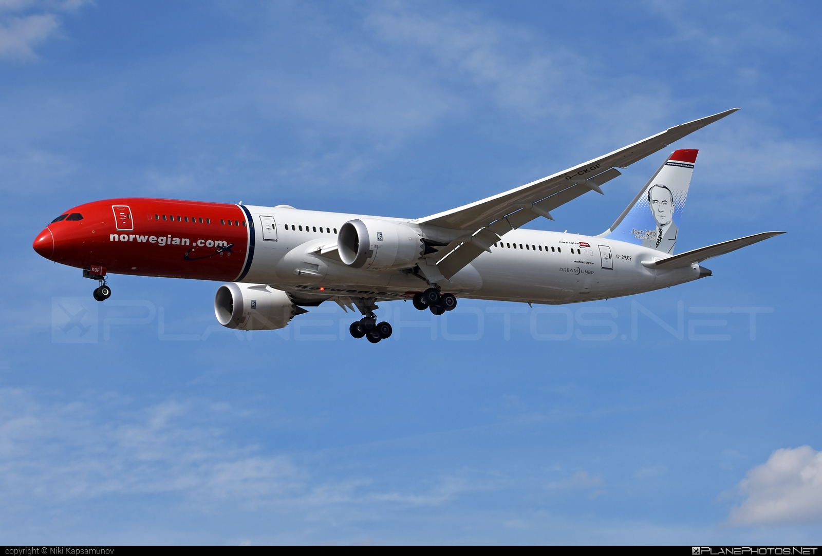 Boeing 787-9 Dreamliner - G-CKOF operated by Norwegian Air UK #b787 #boeing #boeing787 #dreamliner #norwegian #norwegianair #norwegianairuk