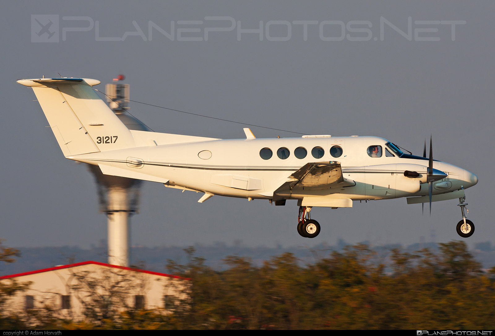 Beechcraft C-12C Huron - 73-1217 operated by US Air Force (USAF) #beechcraft #usaf #usairforce