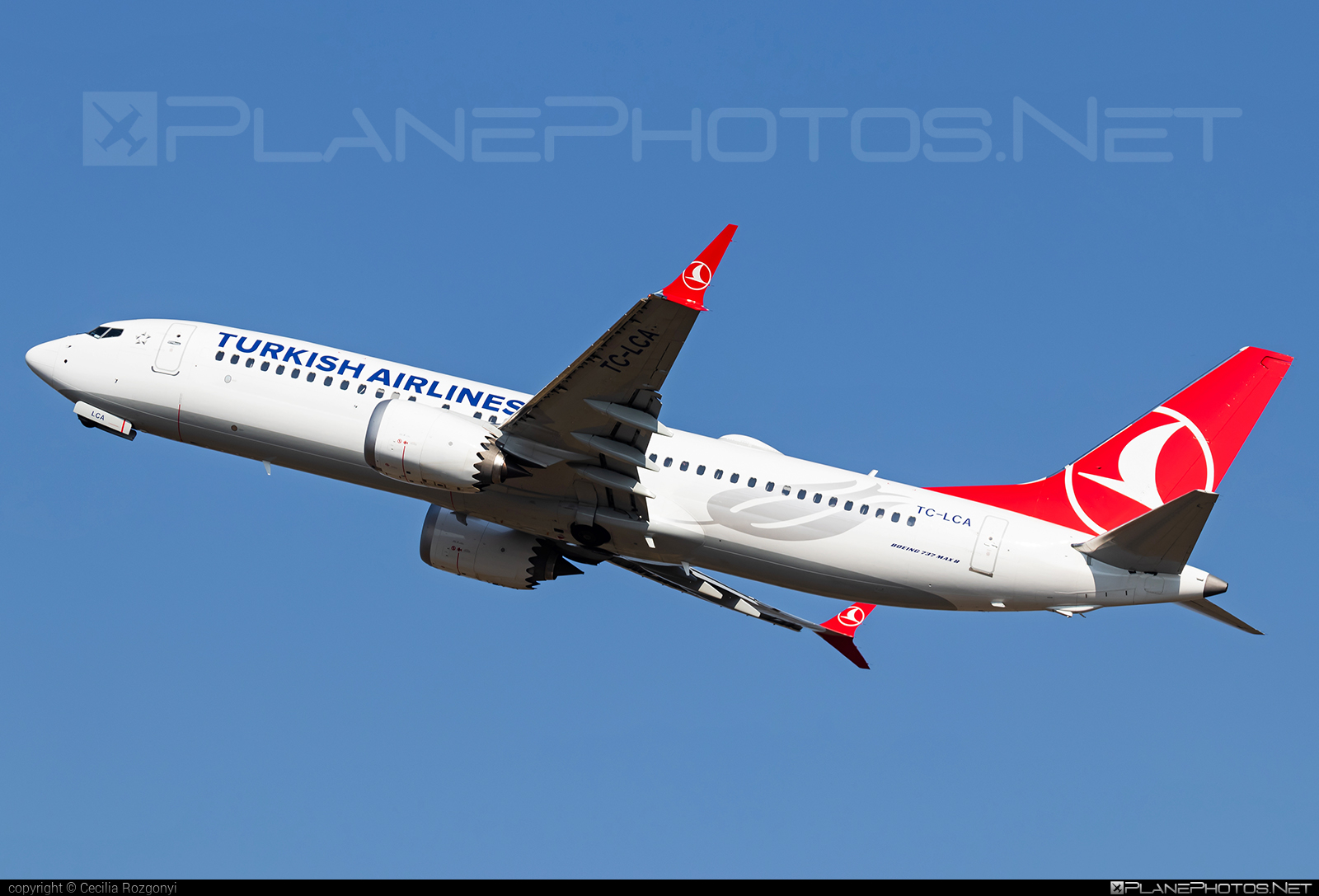 Boeing 737-8 MAX - TC-LCA operated by Turkish Airlines #b737 #b737max #boeing #boeing737 #turkishairlines
