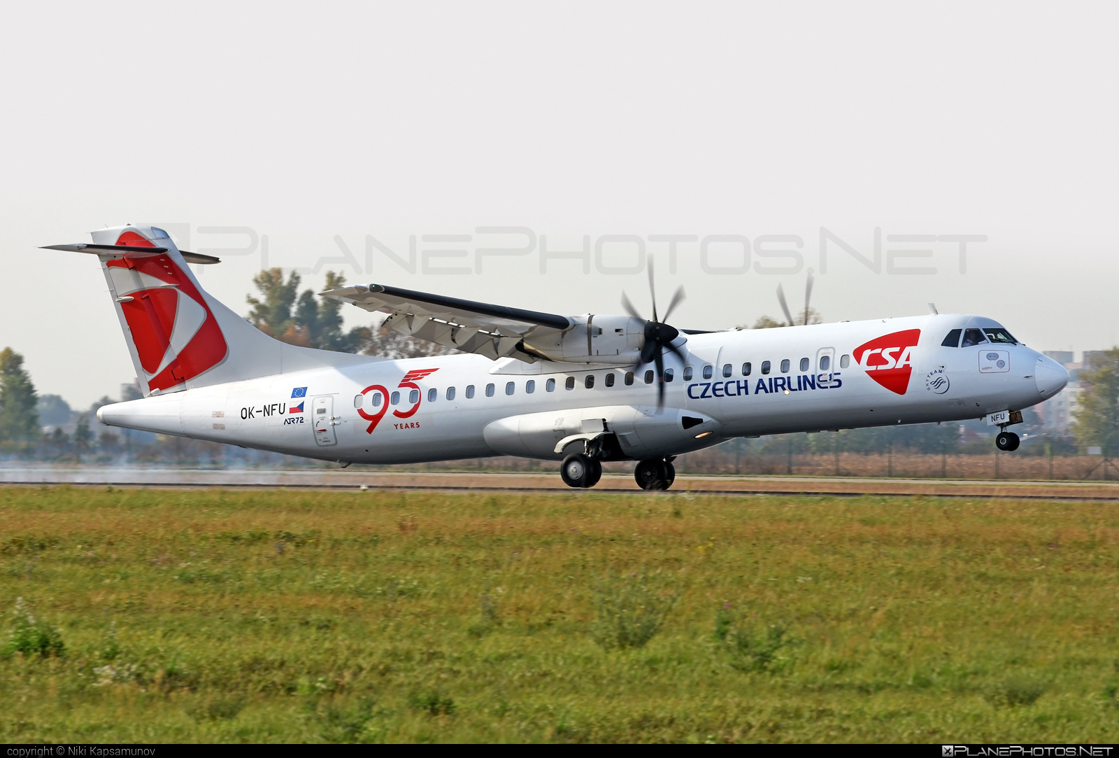 ATR 72-212A - OK-NFU operated by CSA Czech Airlines #atr #atr72 #atr72212a #atr72500 #csa #czechairlines