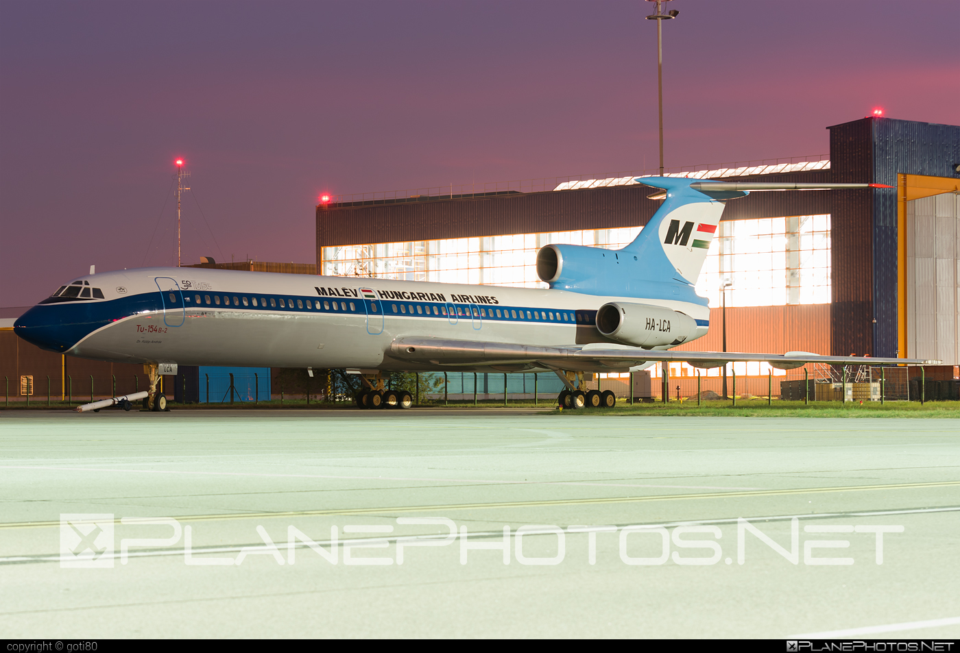 Tupolev Tu-154B-2 - HA-LCA operated by Malev Hungarian Airlines #tu154 #tu154b2 #tupolev