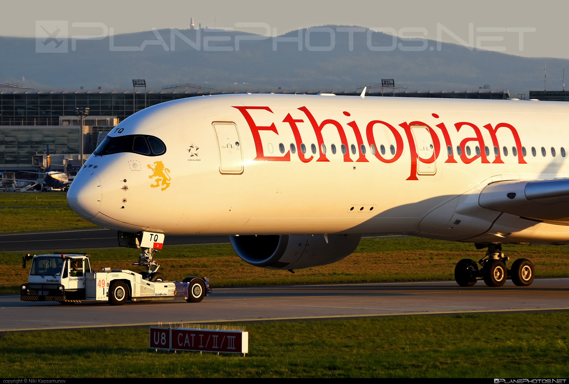 Airbus A350-941 - ET-ATQ operated by Ethiopian Airlines #a350 #a350family #airbus #airbus350 #ethiopianairlines #xwb