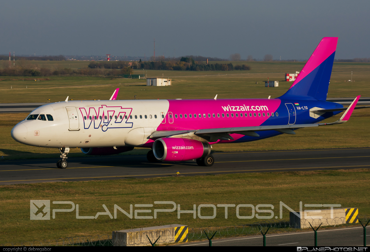 Airbus A320-232 - HA-LYG operated by Wizz Air #a320 #a320family #airbus #airbus320 #wizz #wizzair