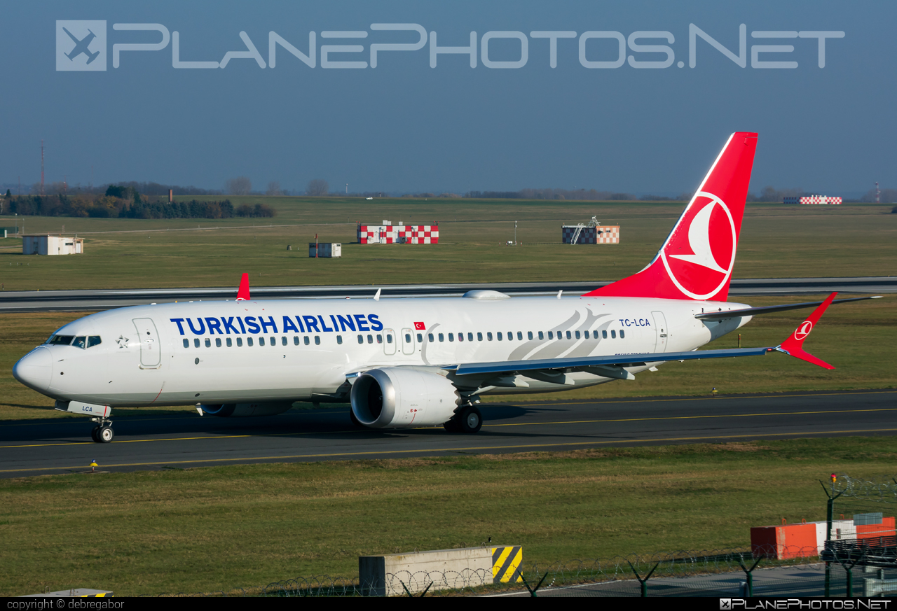 Boeing 737-8 MAX - TC-LCA operated by Turkish Airlines #b737 #b737max #boeing #boeing737 #turkishairlines