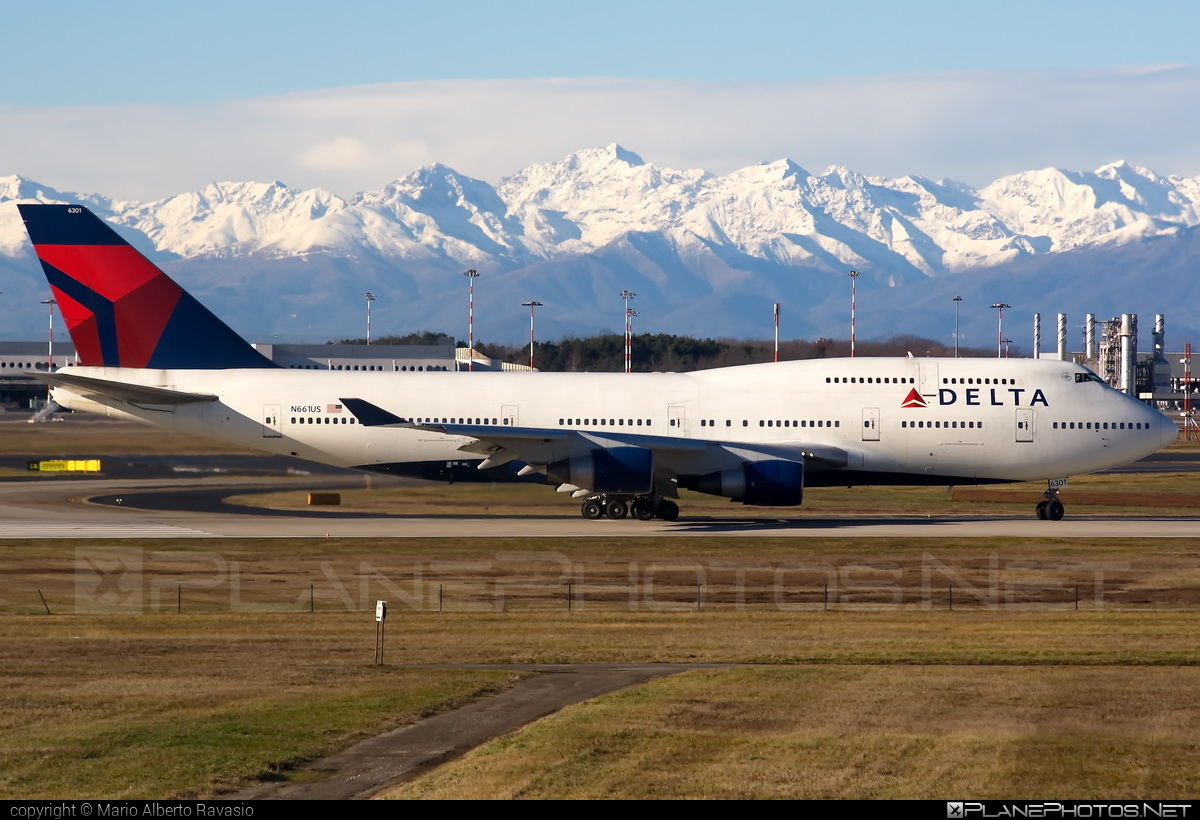 Boeing 747-400 - N661US operated by Delta Air Lines #b747 #boeing #boeing747 #deltaairlines #jumbo