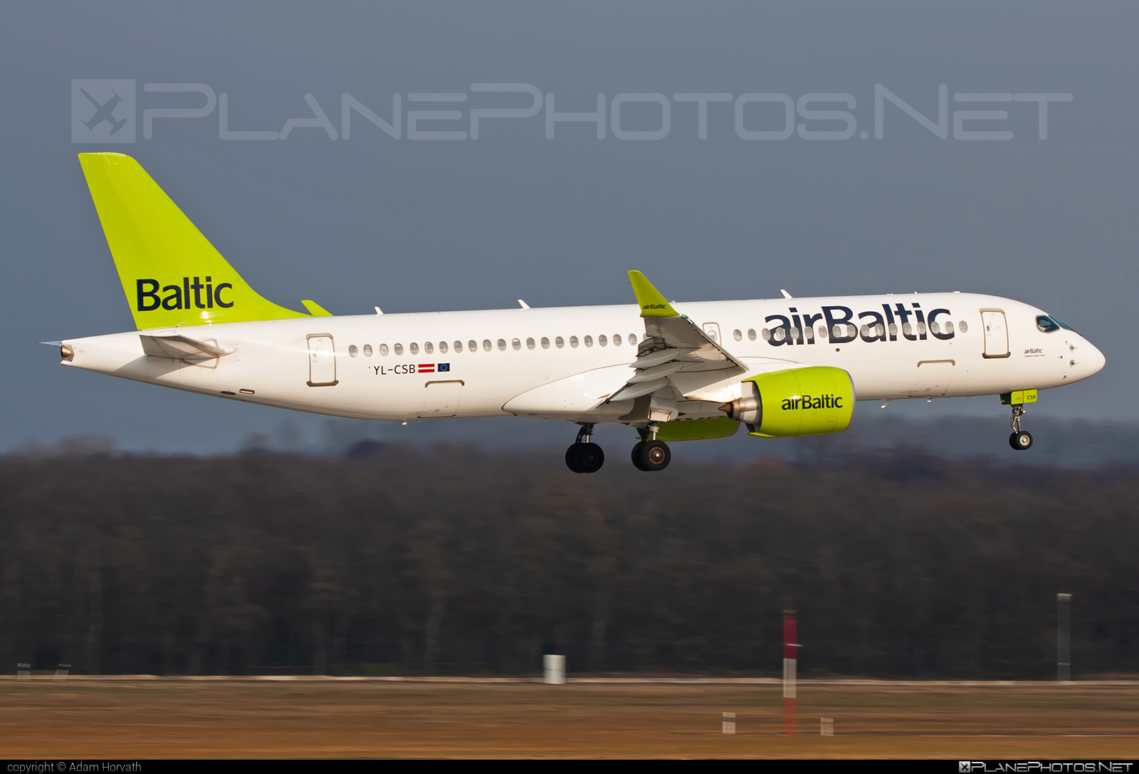 Bombardier BD-500-1A11 C Series CS300 - YL-CSB operated by Air Baltic #airbaltic #bombardier #cs300 #cseries #cseries300