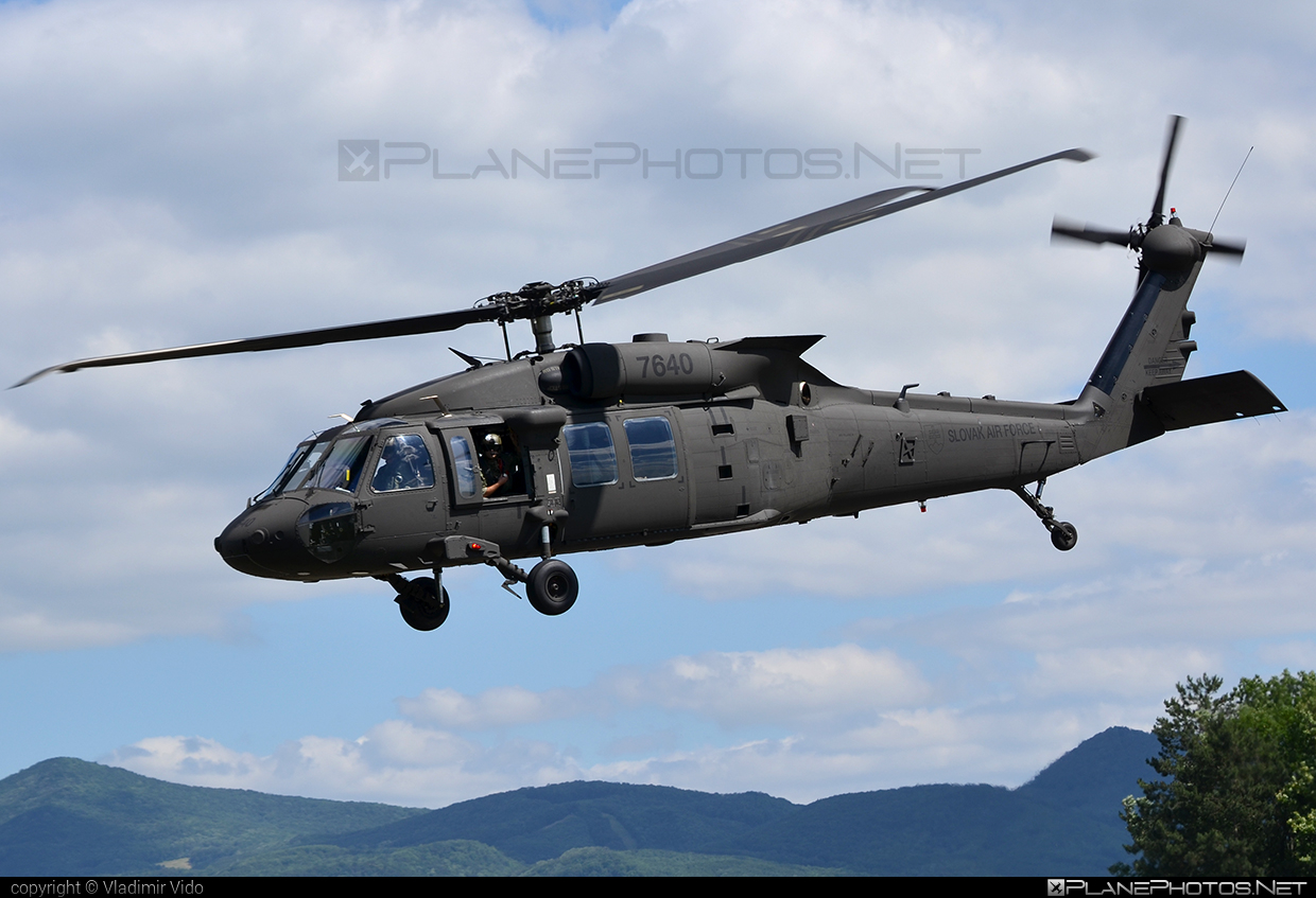 Sikorsky UH-60M Black Hawk - 7640 operated by Vzdušné sily OS SR (Slovak Air Force) #blackhawk #sikorsky #slovakairforce #uh60 #uh60blackhawk #uh60m #vzdusnesilyossr
