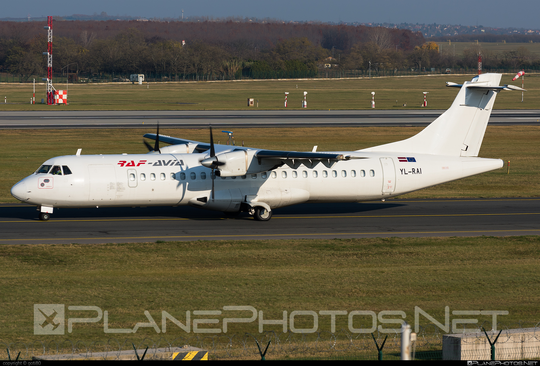 ATR 72-202(F) - YL-RAI operated by Raf-Avia Airlines #atr