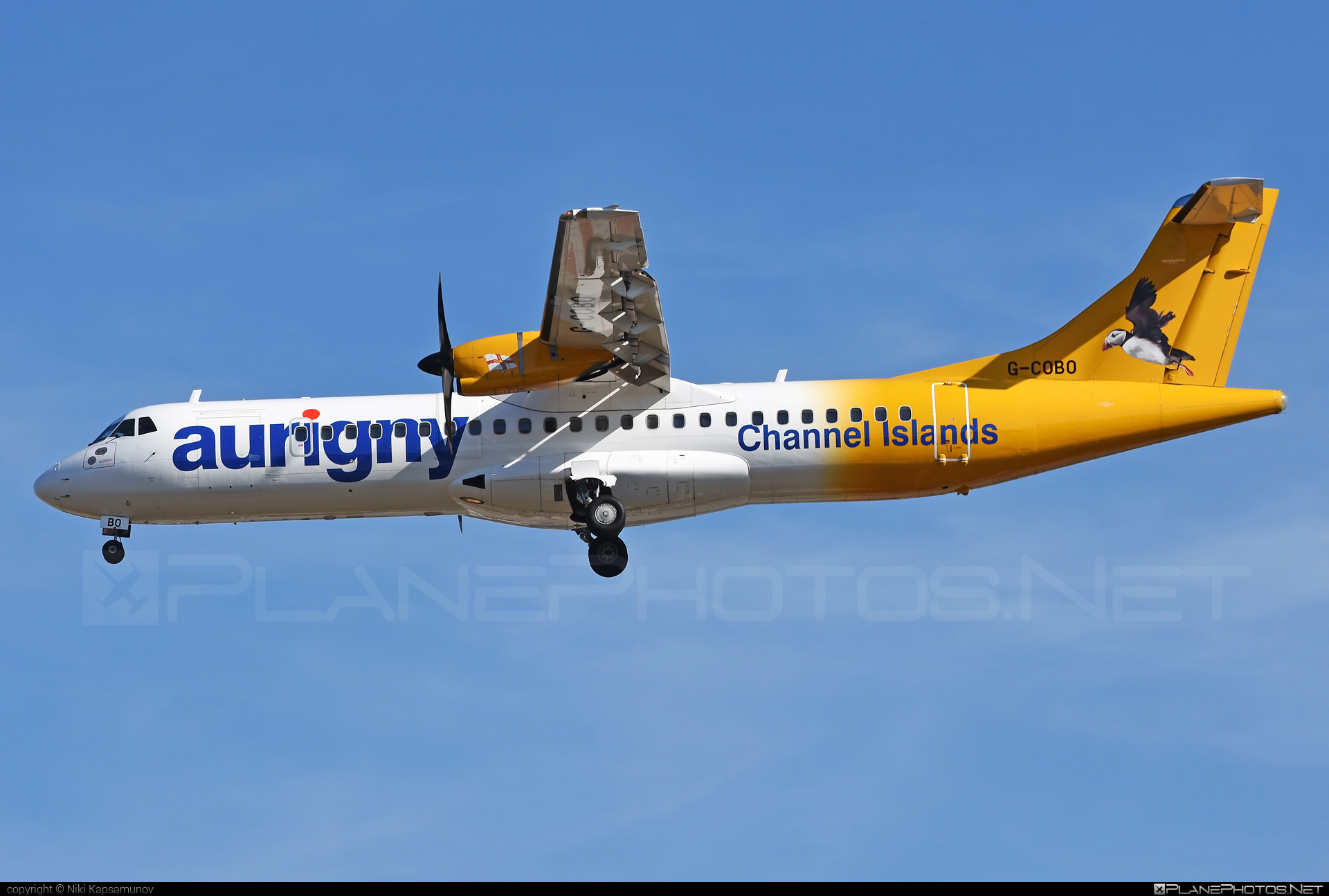 ATR 72-212A - G-COBO operated by Aurigny Air Services #atr #atr72 #atr72212a #atr72500