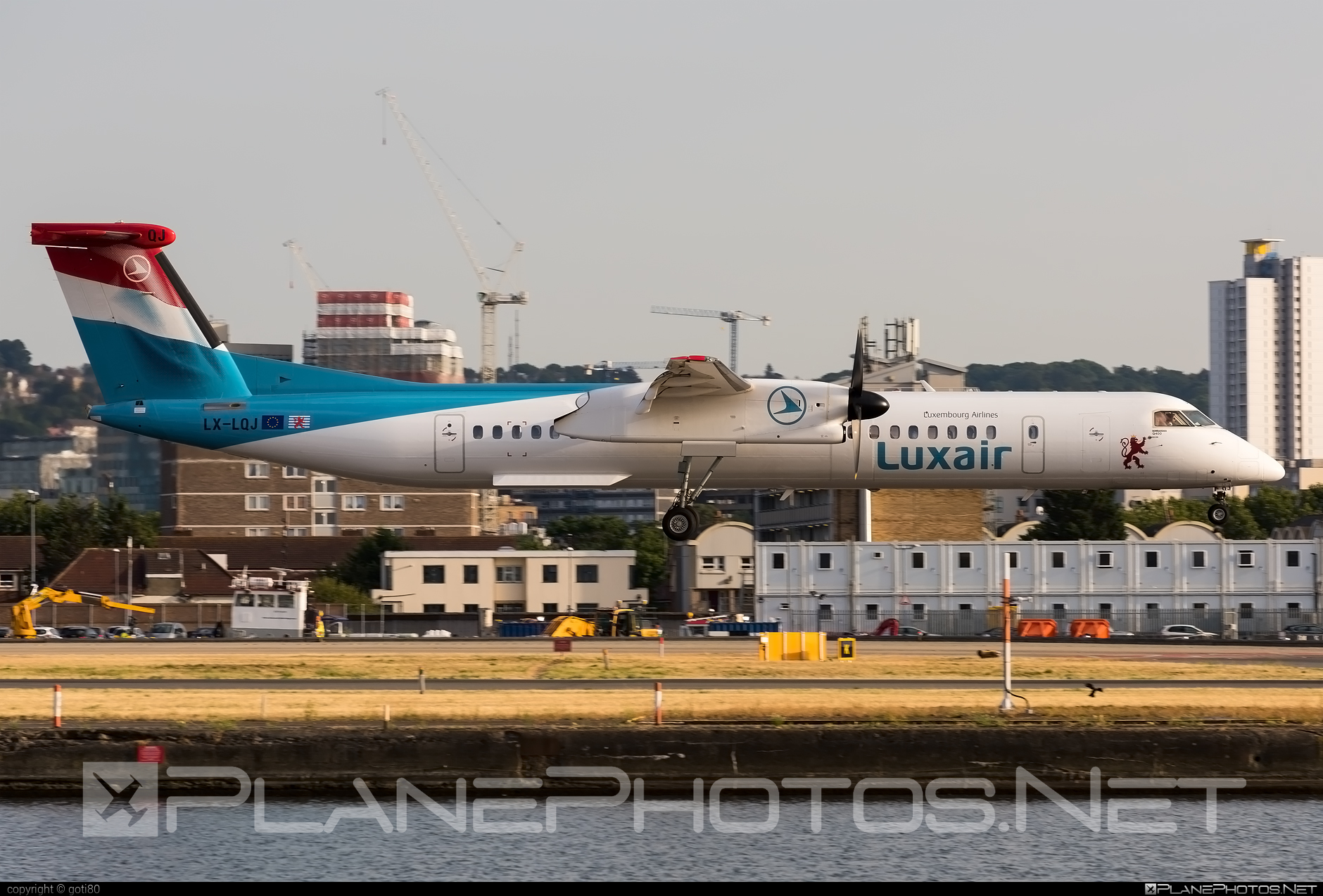 Bombardier DHC-8-Q402 Dash 8 - LX-LQJ operated by Luxair #bombardier #dash8 #dhc8 #dhc8q402 #luxair