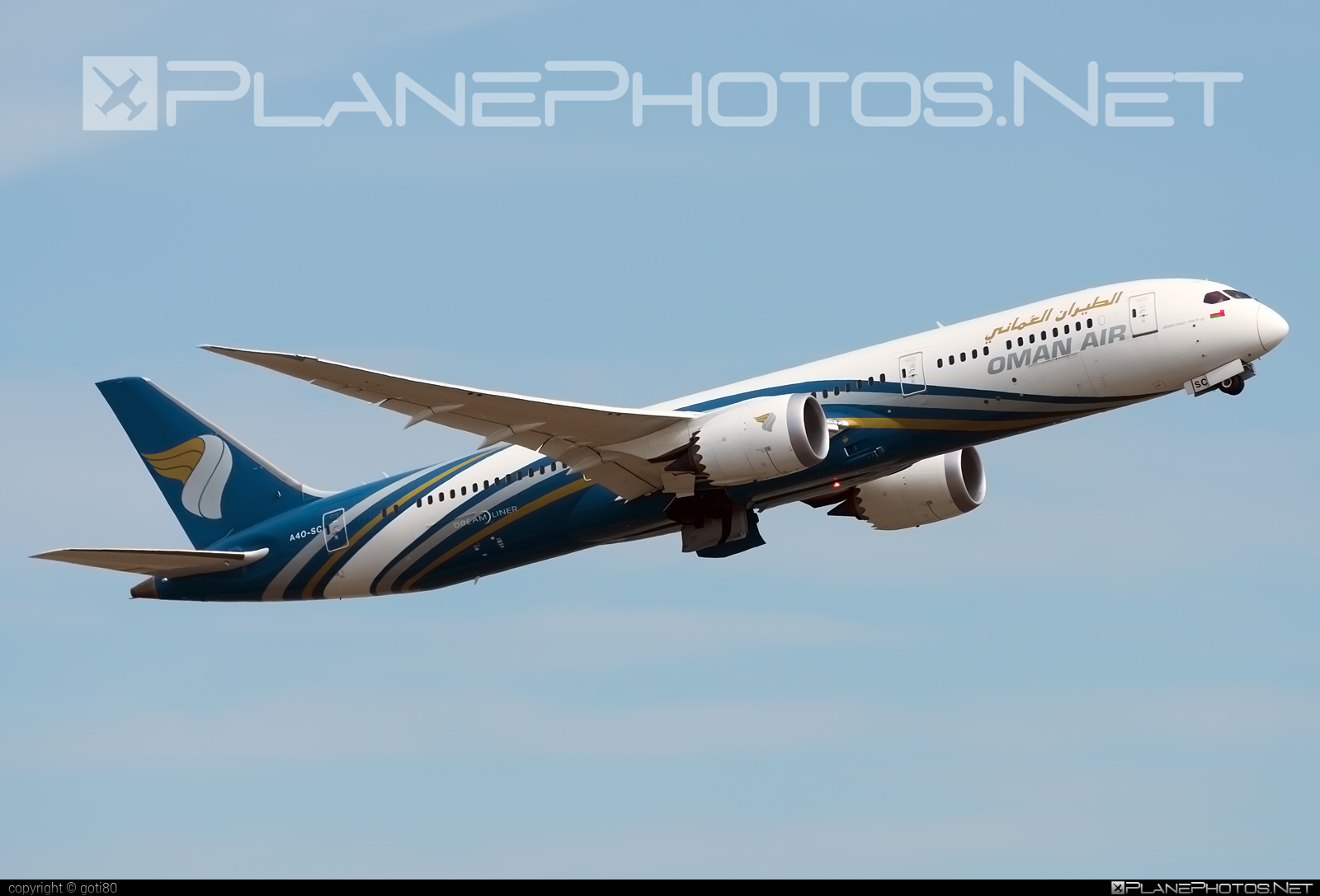 Boeing 787-9 Dreamliner - A4O-SC operated by Oman Air #b787 #boeing #boeing787 #dreamliner