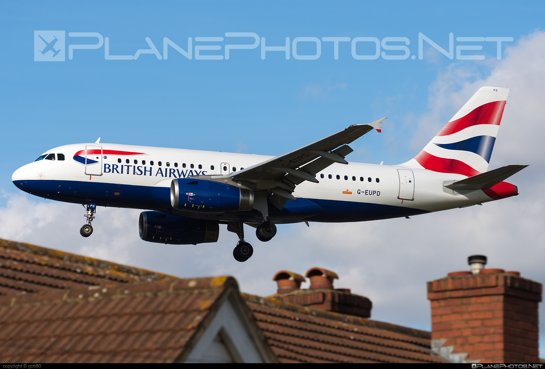 Airbus A319-131 - G-EUPD operated by British Airways #a319 #a320family #airbus #airbus319 #britishairways