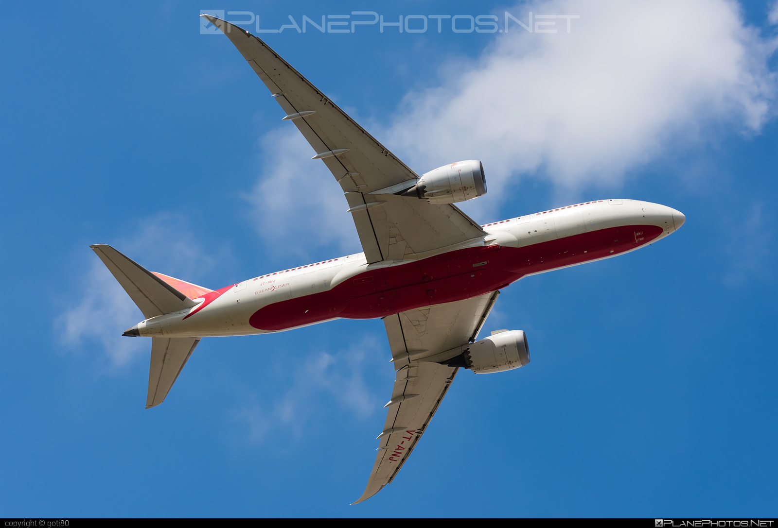 Boeing 787-8 Dreamliner - VT-ANJ operated by Air India #airindia #b787 #boeing #boeing787 #dreamliner