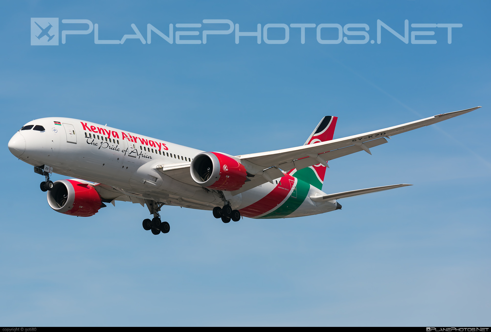 Boeing 787-8 Dreamliner - 5Y-KZD operated by Kenya Airways #b787 #boeing #boeing787 #dreamliner