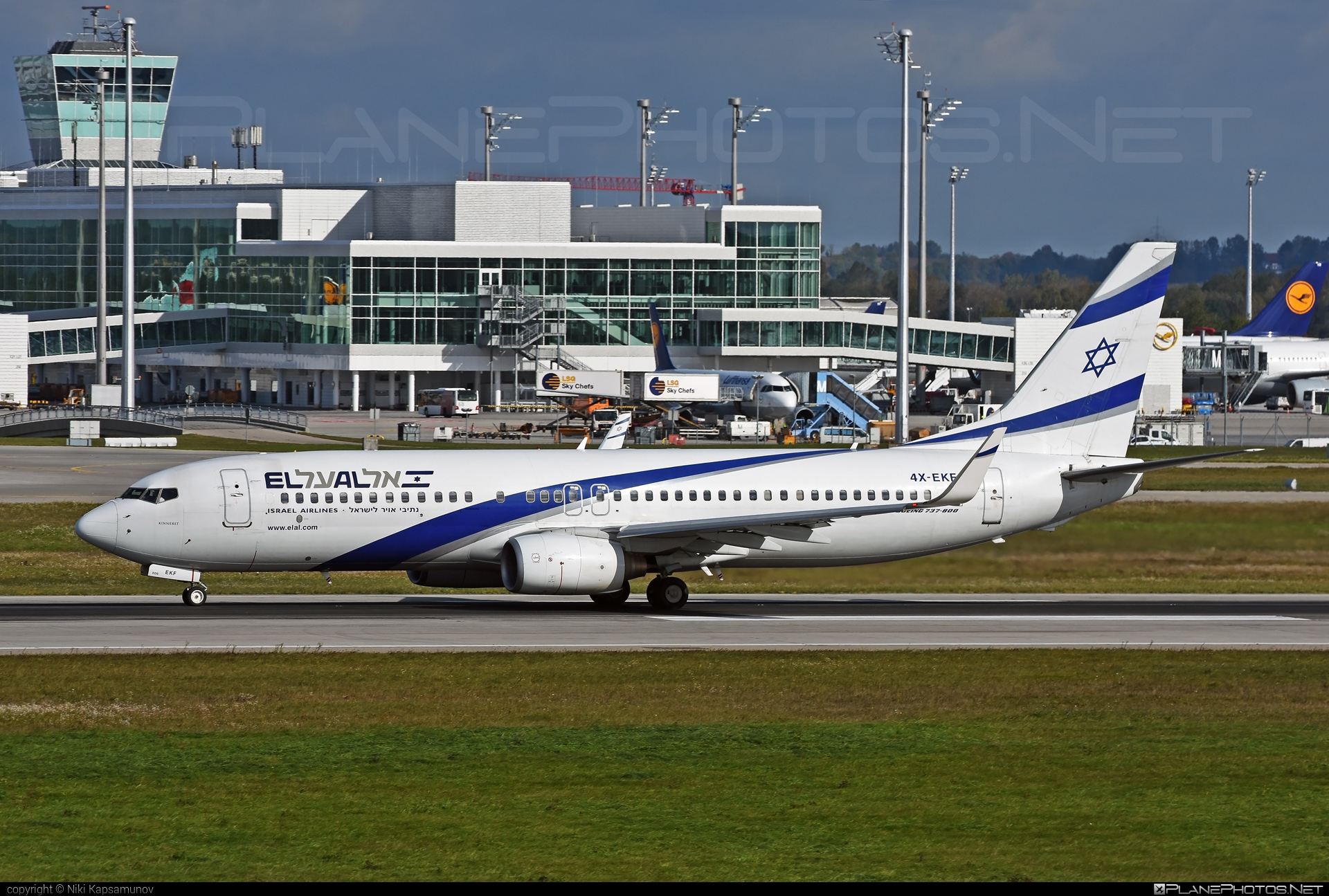 Boeing 737-800 - 4X-EKF operated by El Al Israel Airlines #b737 #b737nextgen #b737ng #boeing #boeing737 #elal #elalisraelairlines #israelairlines