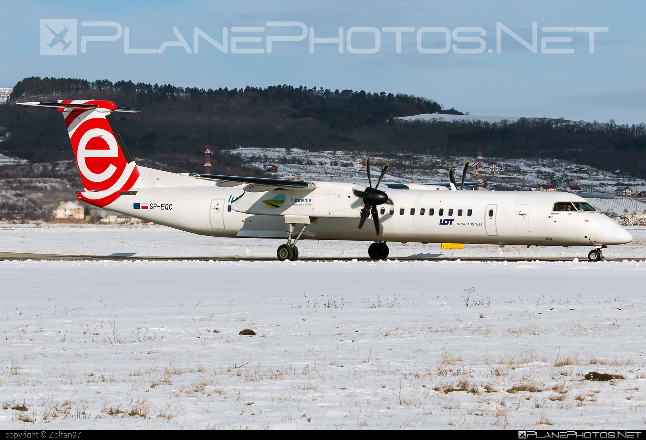 Bombardier DHC-8-Q402 Dash 8 - SP-EQC operated by LOT Polish Airlines #bombardier #dash8 #dhc8 #dhc8q402 #lot #lotpolishairlines