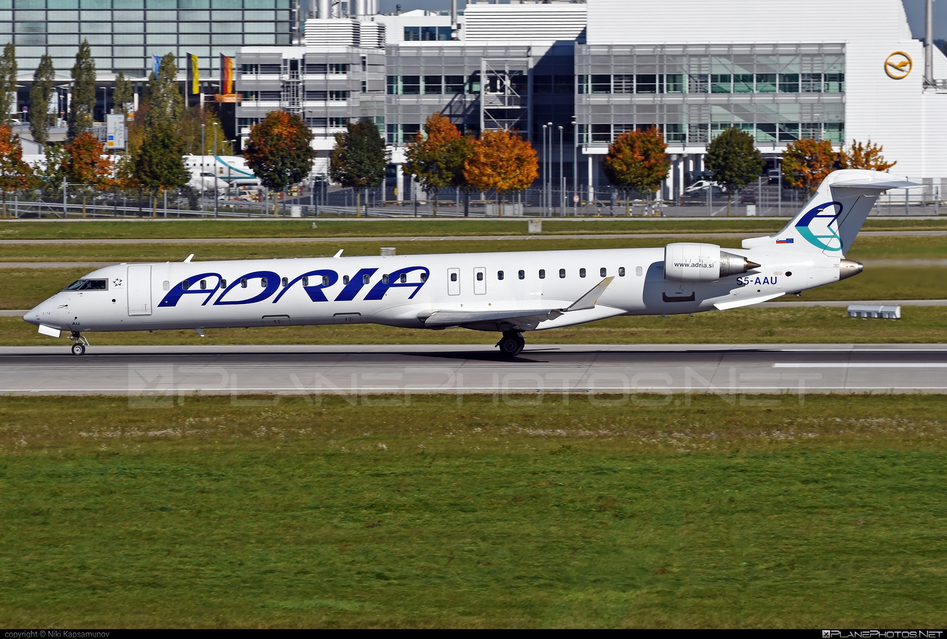 Bombardier CRJ900LR - S5-AAU operated by Adria Airways #bombardier #crj900 #crj900lr