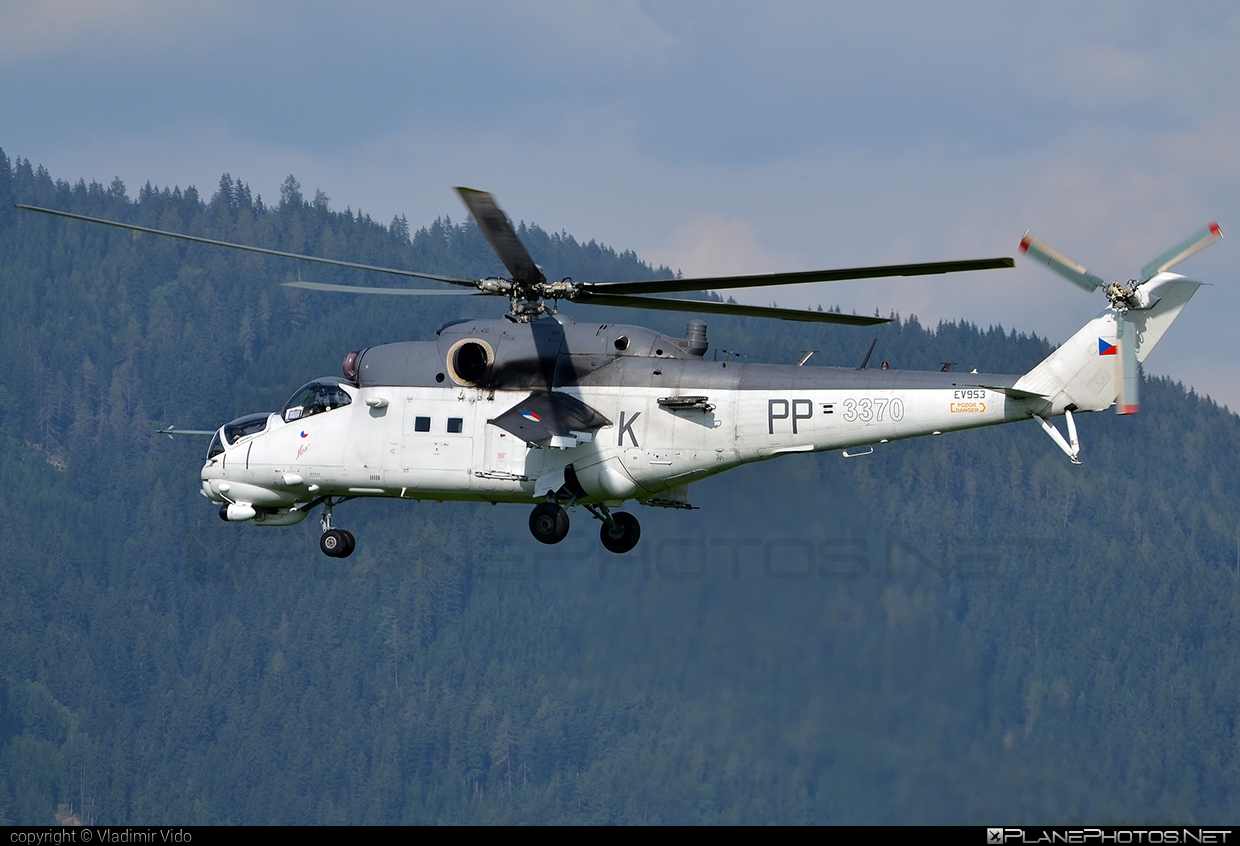 Mil Mi-35 - 3370 operated by Vzdušné síly AČR (Czech Air Force) #airpower2016 #czechairforce #mi35 #mil #milhelicopters #vzdusnesilyacr