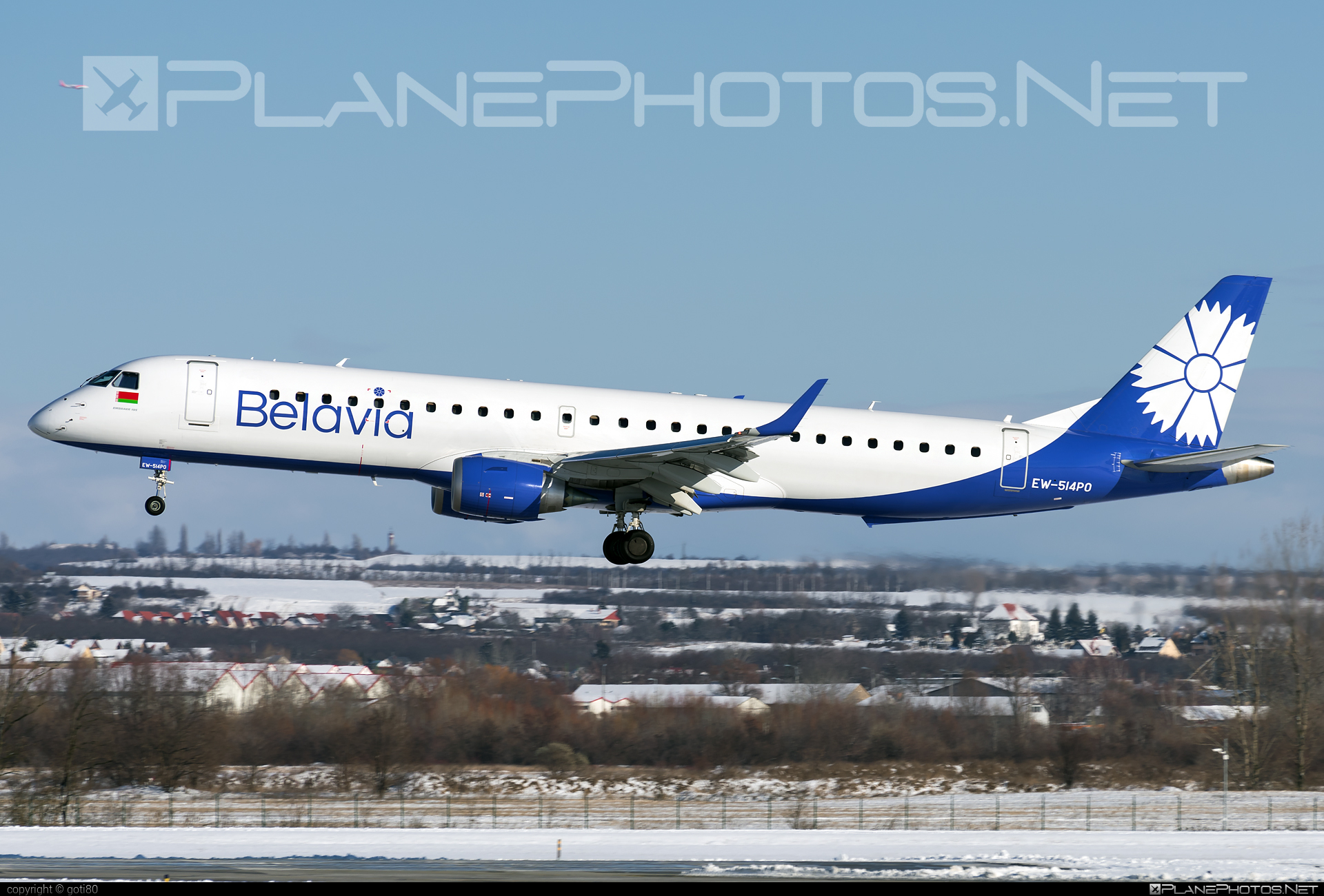 Embraer E195LR (ERJ-190-200LR) - EW-514PO operated by Belavia Belarusian Airlines #belavia #e190 #e190200 #e190200lr #e195lr #embraer #embraer190200lr #embraer195 #embraer195lr