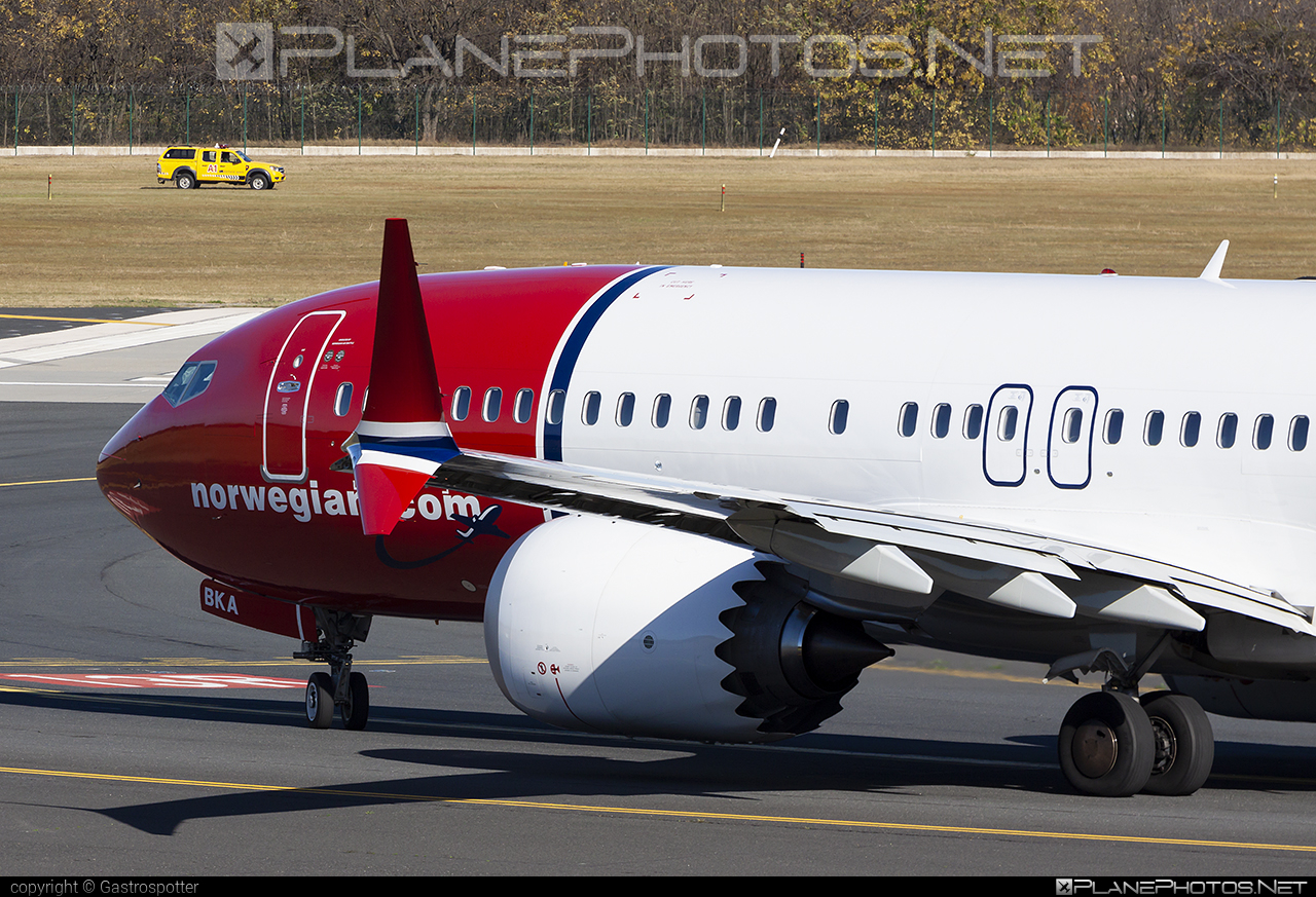 Boeing 737-8 MAX - LN-BKA operated by Norwegian Air Shuttle #b737 #b737max #boeing #boeing737 #norwegian #norwegianair #norwegianairshuttle