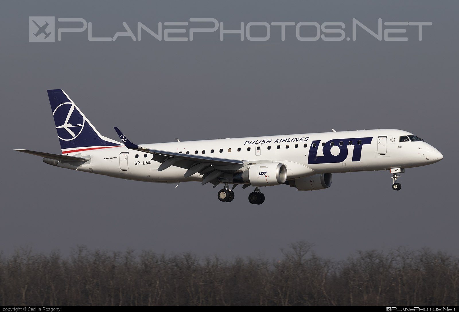 Embraer E190STD (ERJ-190-100STD) - SP-LMC operated by LOT Polish Airlines #e190 #e190100 #e190100std #e190std #embraer #embraer190 #embraer190100std #embraer190std #lot #lotpolishairlines