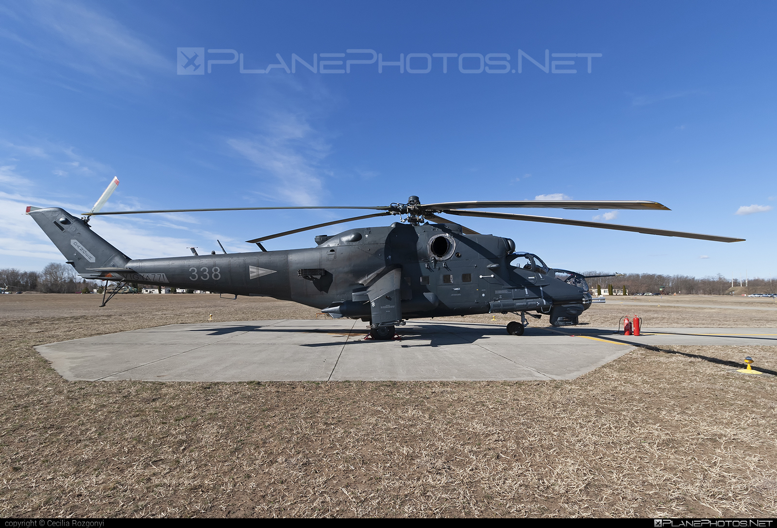 Mil Mi-24P - 338 operated by Magyar Légierő (Hungarian Air Force) #hungarianairforce #magyarlegiero #mi24 #mi24p #mil #mil24 #mil24p #milhelicopters