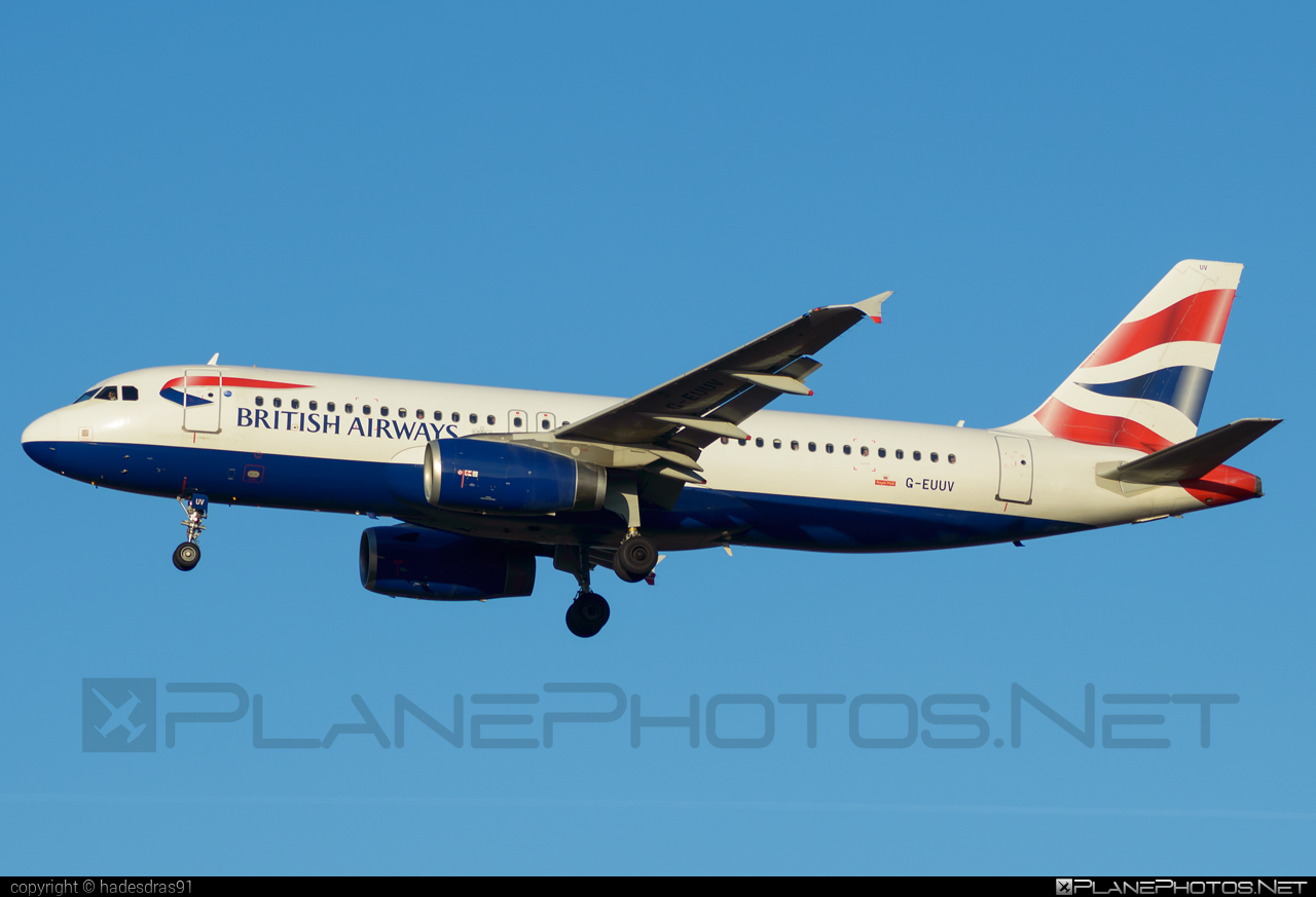 Airbus A320-232 - G-EUUV operated by British Airways #a320 #a320family #airbus #airbus320 #britishairways