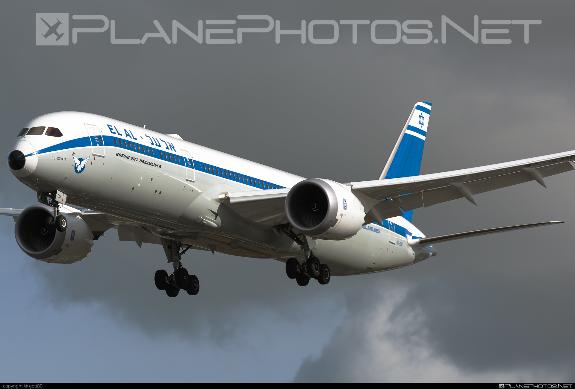 Boeing 787-9 Dreamliner - 4X-EDF operated by El Al Israel Airlines #b787 #boeing #boeing787 #dreamliner #elal #elalisraelairlines #israelairlines