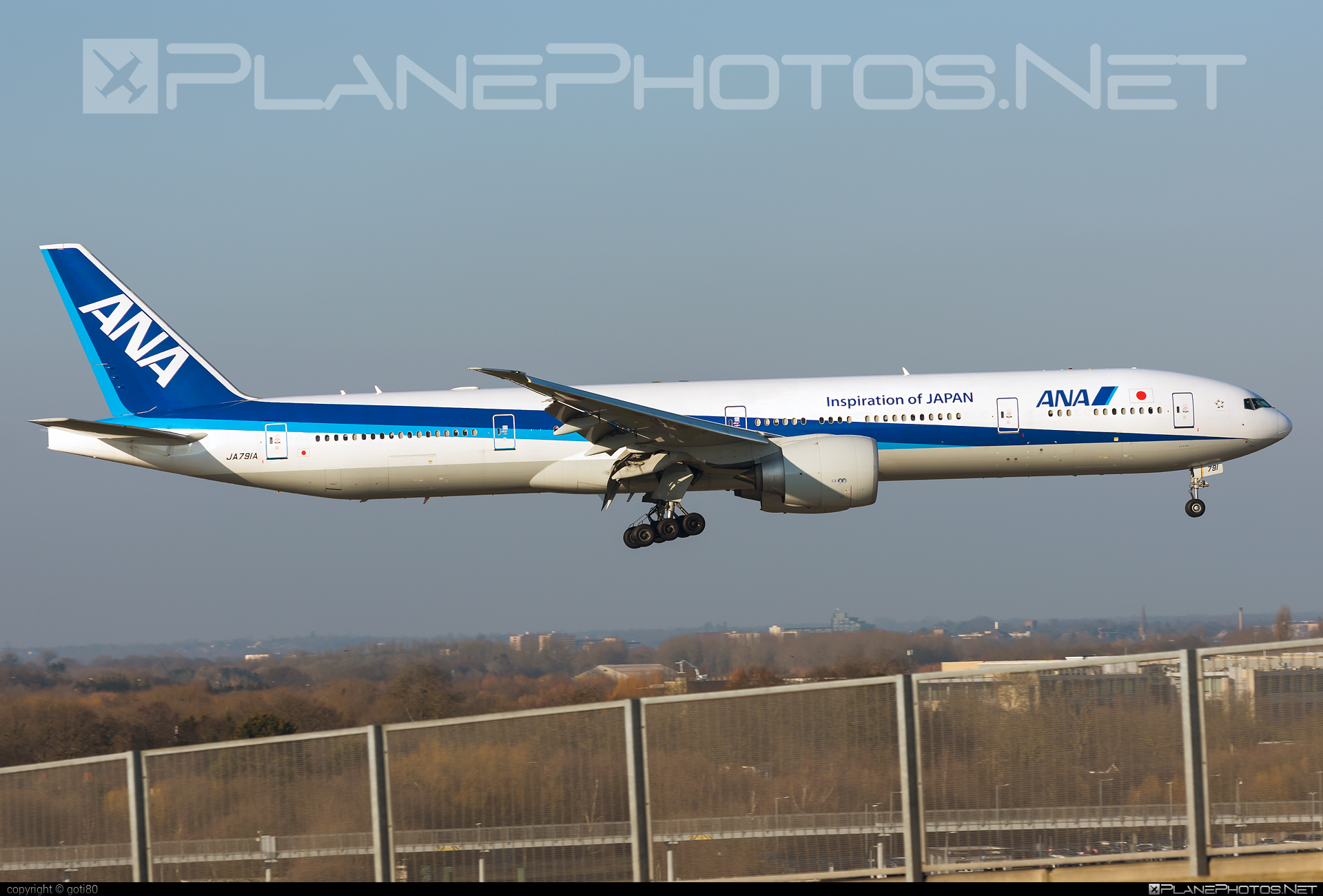 Boeing 777-300ER - JA791A operated by All Nippon Airways (ANA) #b777 #b777er #boeing #boeing777 #tripleseven