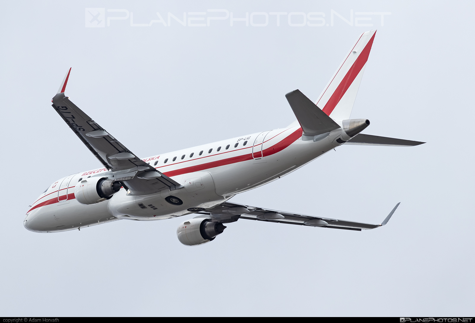 Embraer E175LR (ERJ-170-200LR) - SP-LIG operated by Poland - Government #e175 #embraer #embraer175 #embraer175lr #erj170200 #erj170200lr #erj175 #erj175lr