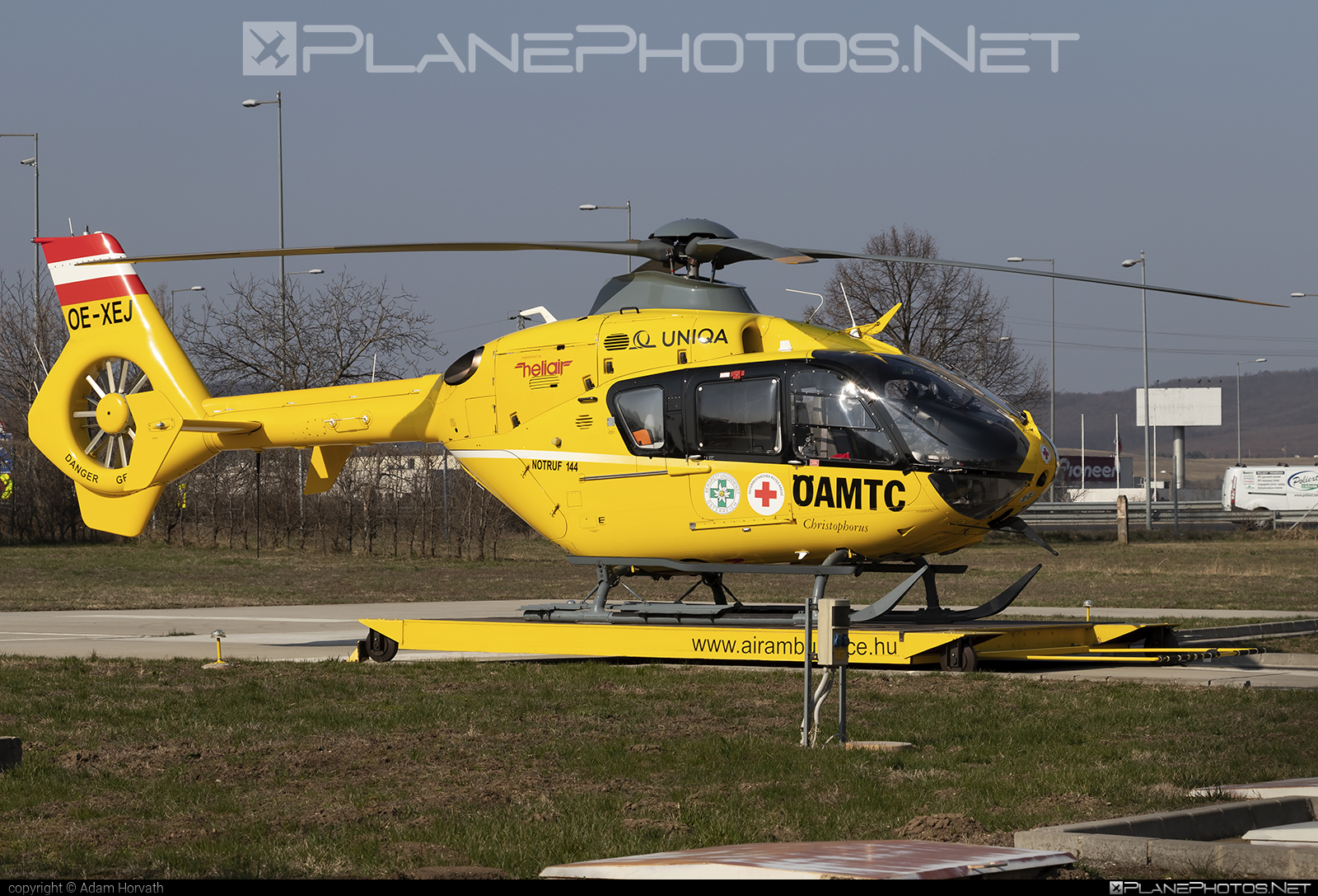 Eurocopter EC135 T2 - OE-XEJ operated by Helikopter Air Transport GmbH #ec135 #ec135t2 #eurocopter #heliair #helikopterairtransport #helikopterairtransportgmbh