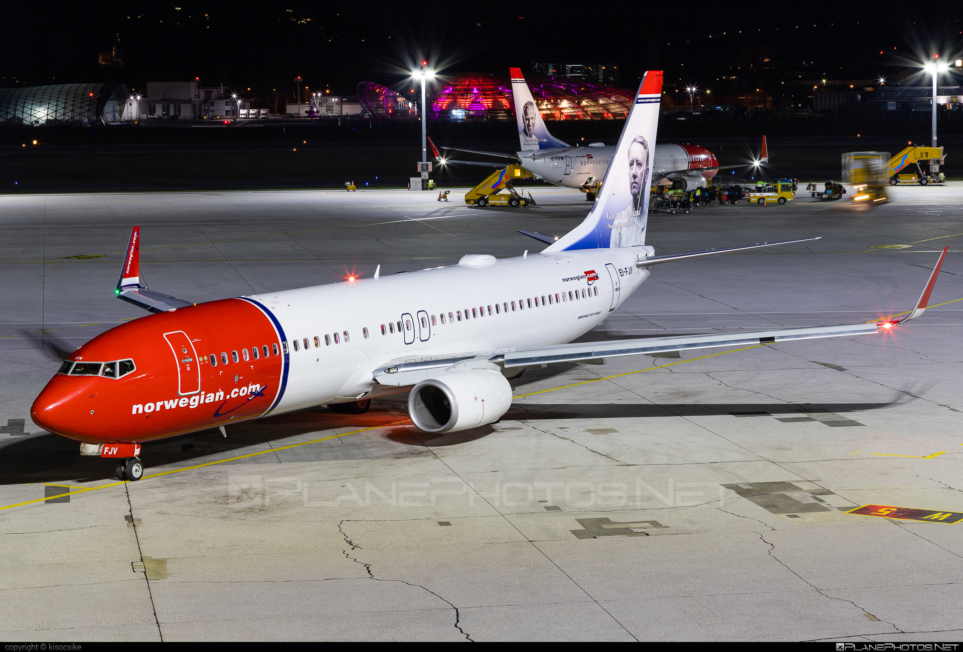 Boeing 737-800 - EI-FJV operated by Norwegian Air International #b737 #b737nextgen #b737ng #boeing #boeing737 #norwegian #norwegianair #norwegianairinternational