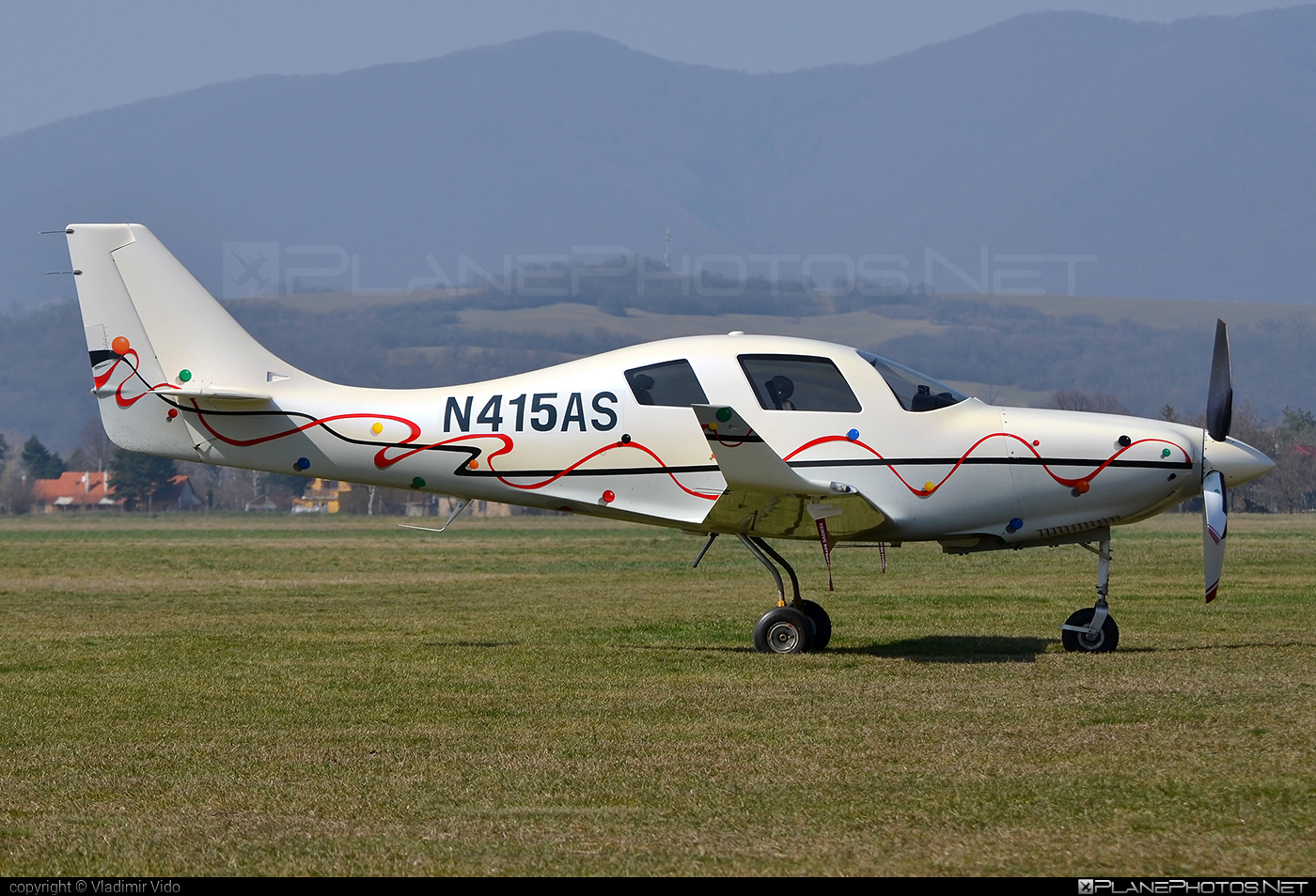 Lancair IV-P - N415AS operated by Private operator #lancair