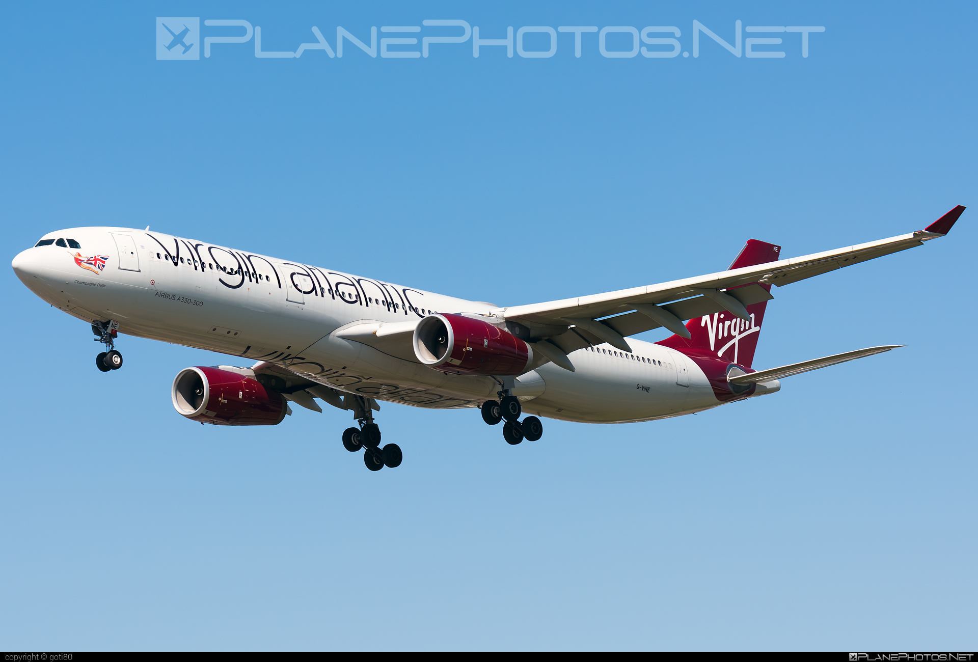 Airbus A330-343 - G-VINE operated by Virgin Atlantic Airways #a330 #a330family #airbus #airbus330 #virginatlantic #virginatlanticairways