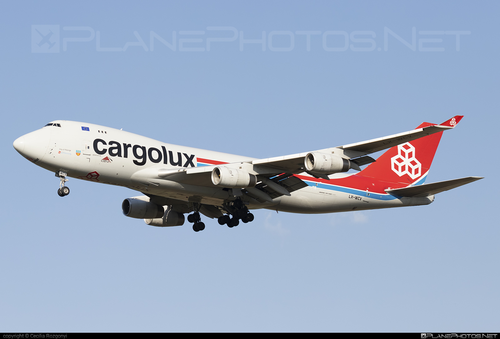 Boeing 747-400F - LX-WCV operated by Cargolux Airlines International #b747 #boeing #boeing747 #cargolux #jumbo