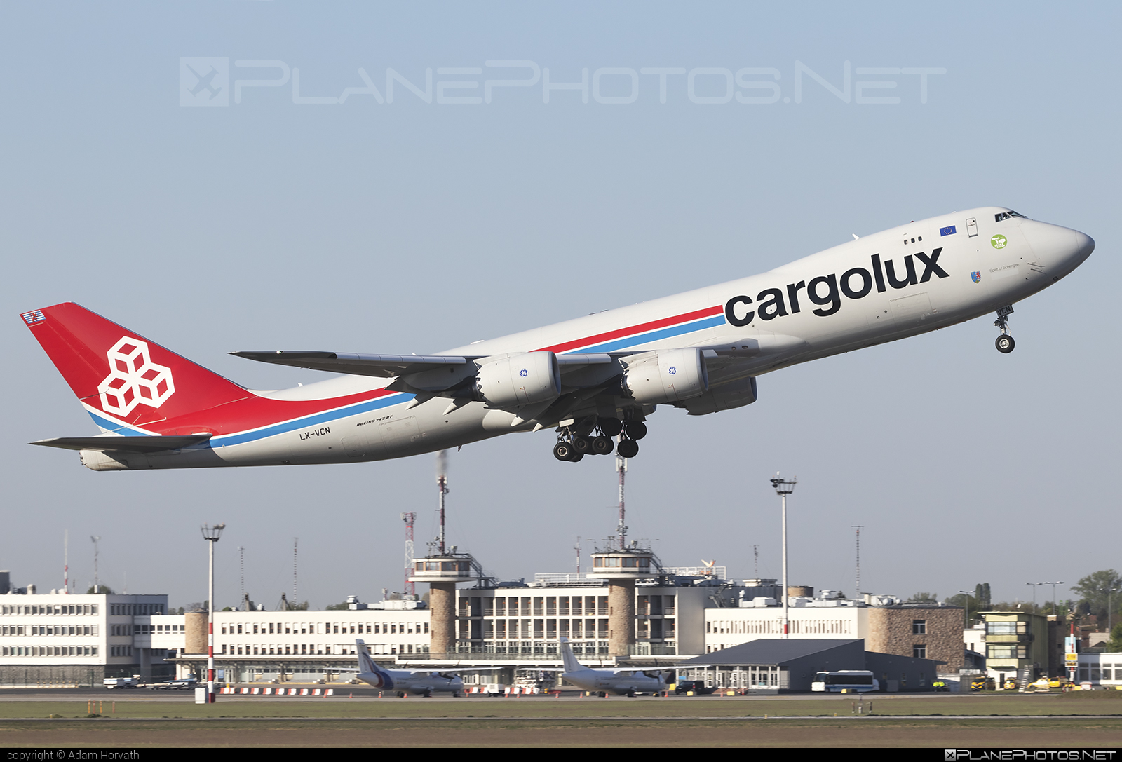 Boeing 747-8F - LX-VCN operated by Cargolux Airlines International #b747 #b747f #b747freighter #boeing #boeing747 #cargolux #jumbo