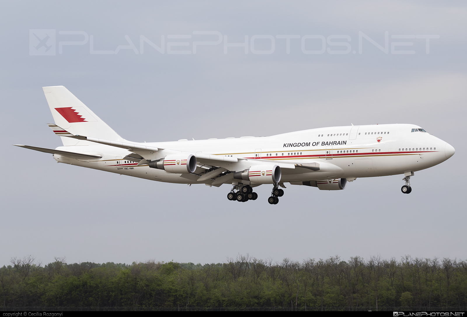 Boeing 747-400 - A9C-HMK operated by Bahrain - Royal Flight #b747 #boeing #boeing747 #jumbo