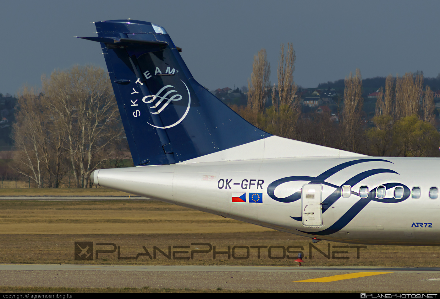 ATR 72-212A - OK-GFR operated by CSA Czech Airlines #atr #atr72 #atr72212a #atr72500 #csa #czechairlines #skyteam