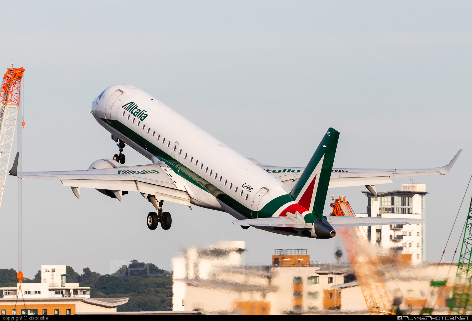 EI-RNC - Embraer E190LR (ERJ-190-100LR) operated by Alitalia