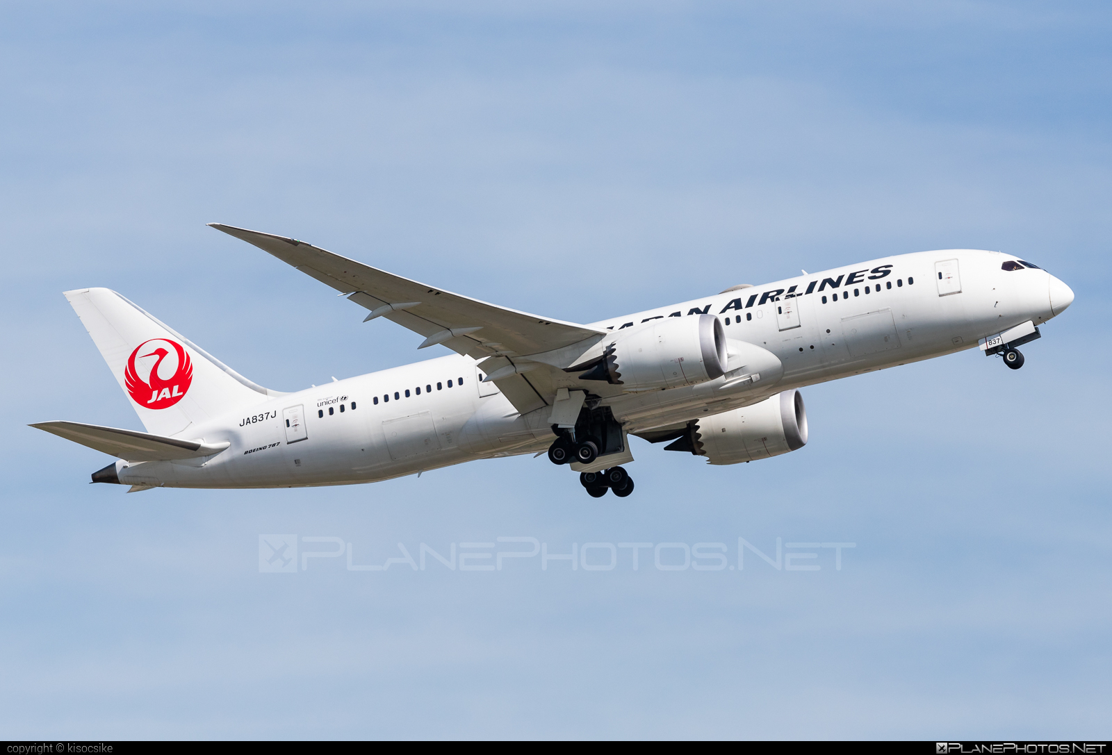 Boeing 787-8 Dreamliner - JA837J operated by Japan Airlines (JAL) #b787 #boeing #boeing787 #dreamliner