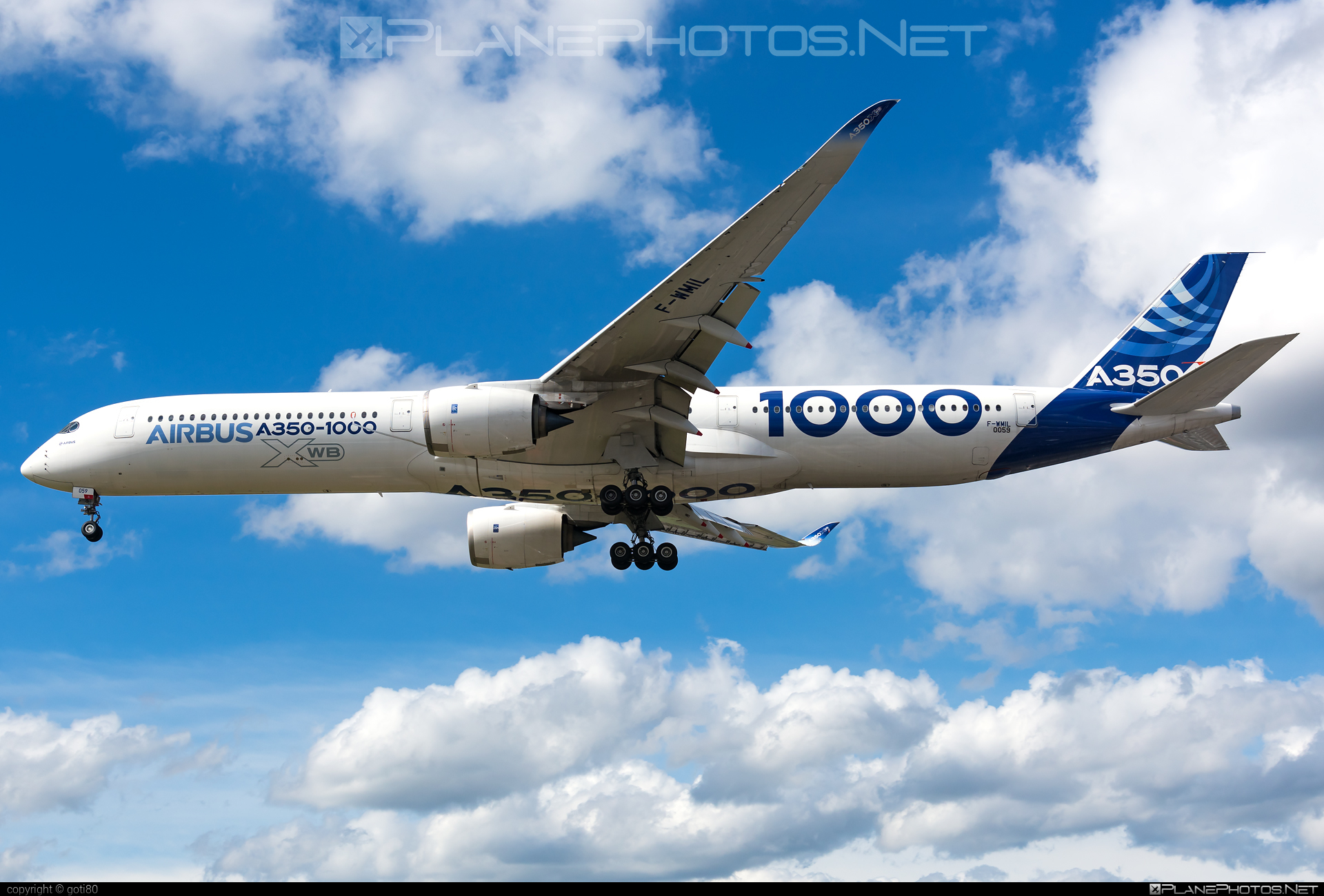 Airbus A350-1041 - F-WMIL operated by Airbus Industrie #a350 #a350family #airbus #airbus350 #xwb