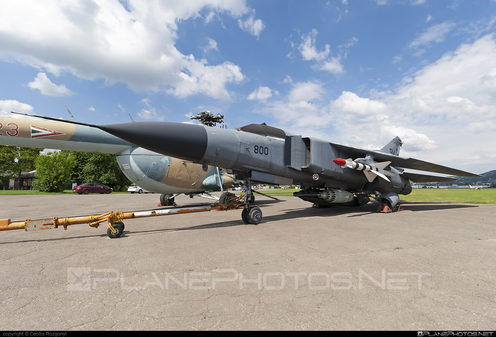 Mikoyan-Gurevich MiG-23MF - 01 operated by Magyar Légierő (Hungarian Air Force) #hungarianairforce #magyarlegiero #mig #mig23 #mig23mf #mikoyangurevich