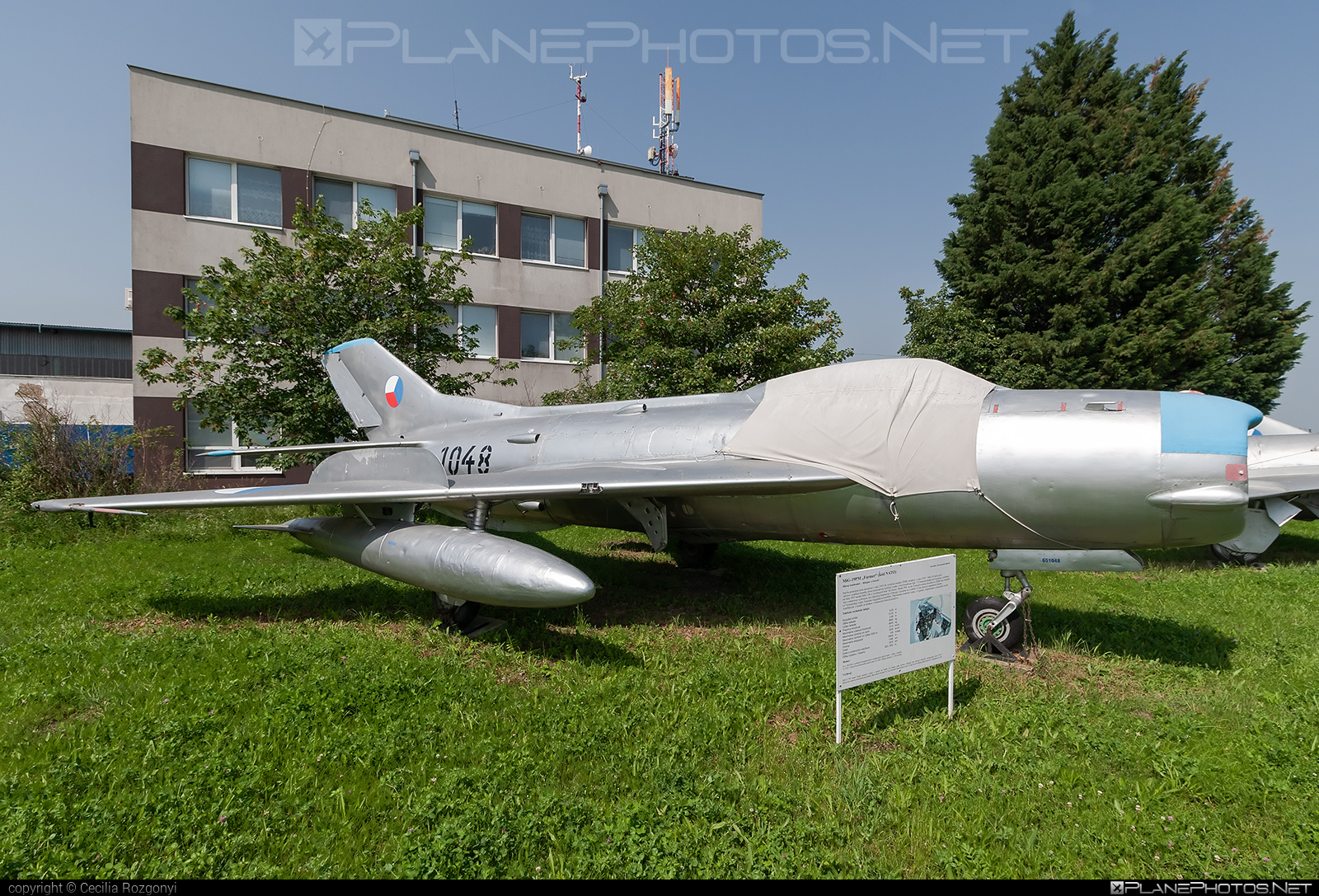 Mikoyan-Gurevich MiG-19PM - 1048 operated by Letectvo ČSĽA (Czechoslovak Air Force) #czechoslovakairforce #letectvocsla #mig #mikoyangurevich