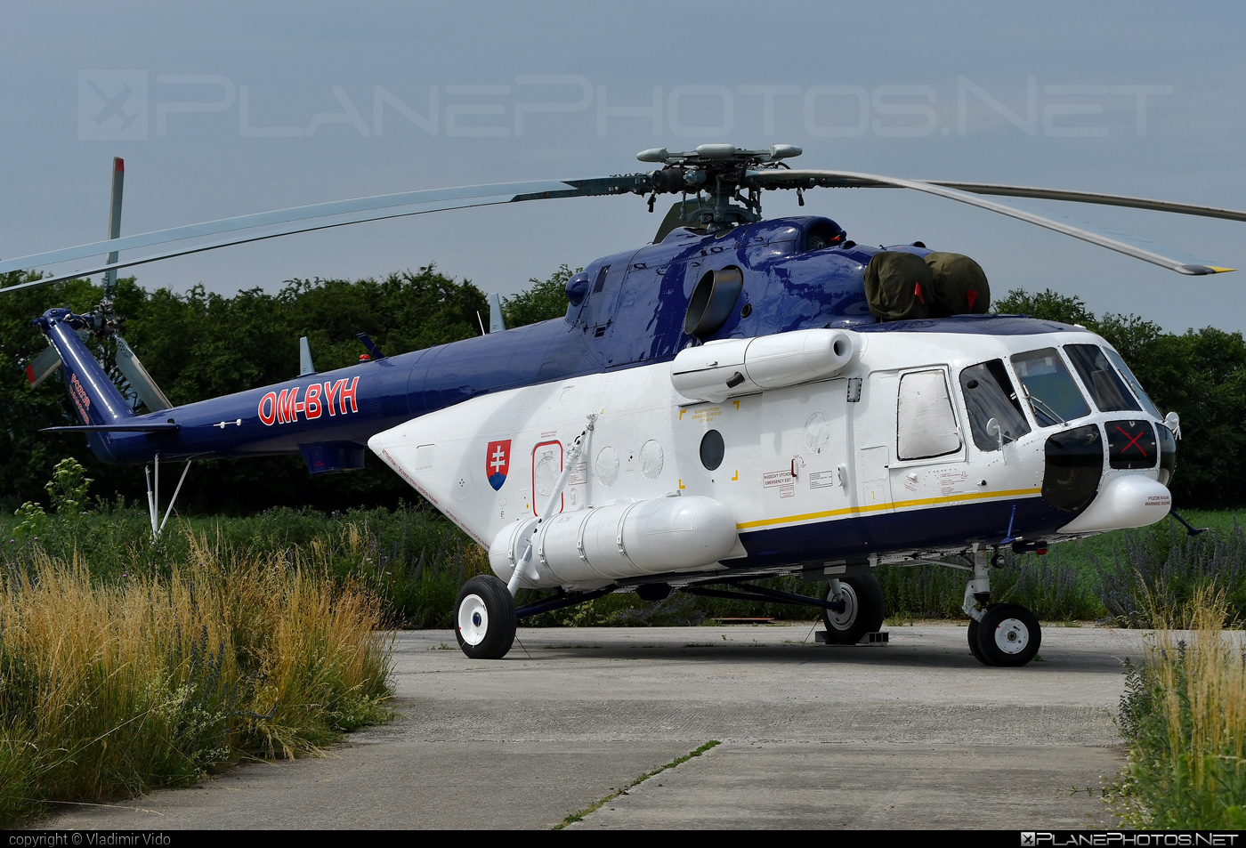 OM BYH Mil Mi 171 Operated By Leteck tvar MV SR Slovak Government