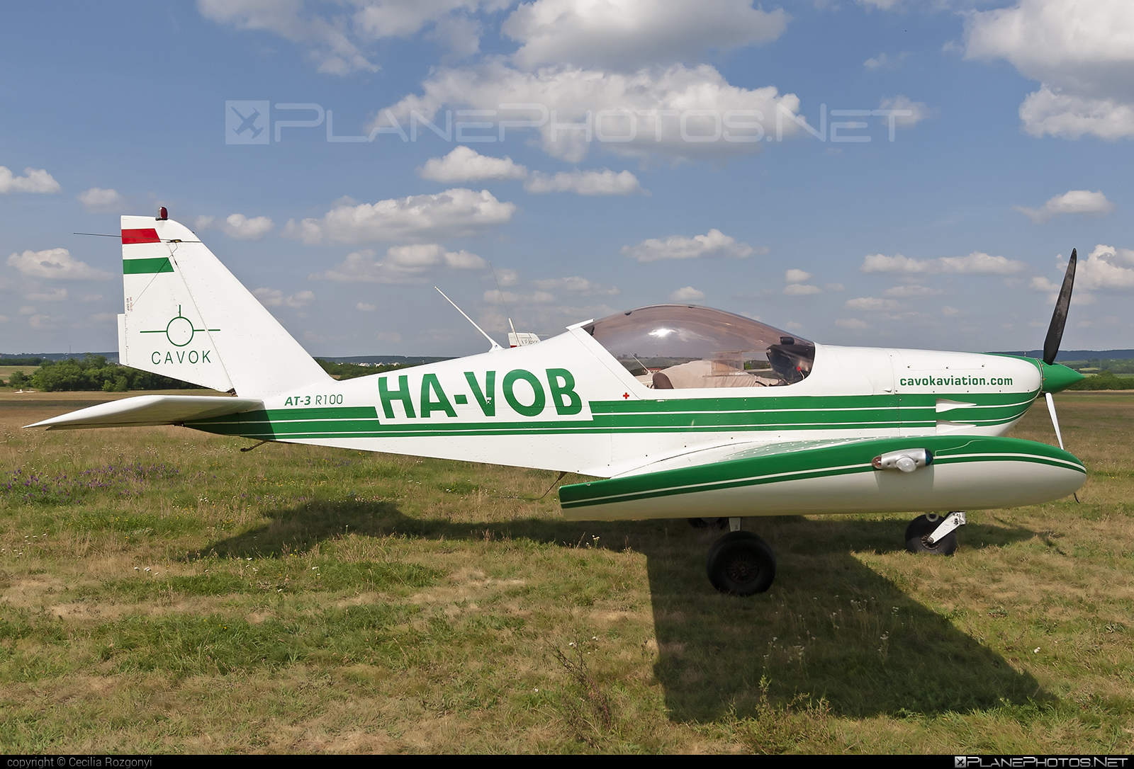 Aero AT AT-3 R100 - HA-VOB operated by CAVOK Aviation Training #aeroat #aeroat3 #aeroat3r100 #cavokaviationtraining
