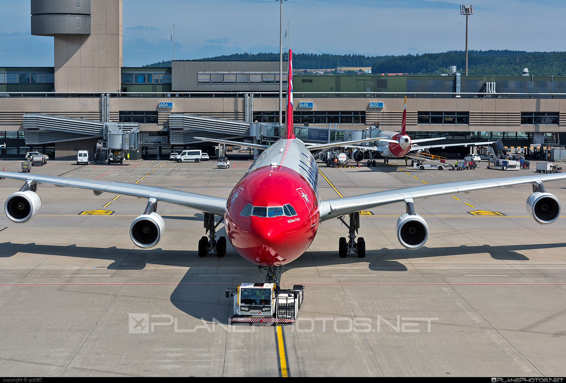 Airbus A340-313 - HB-JMG operated by Edelweiss Air #EdelweissAir #a340 #a340family #airbus #airbus340