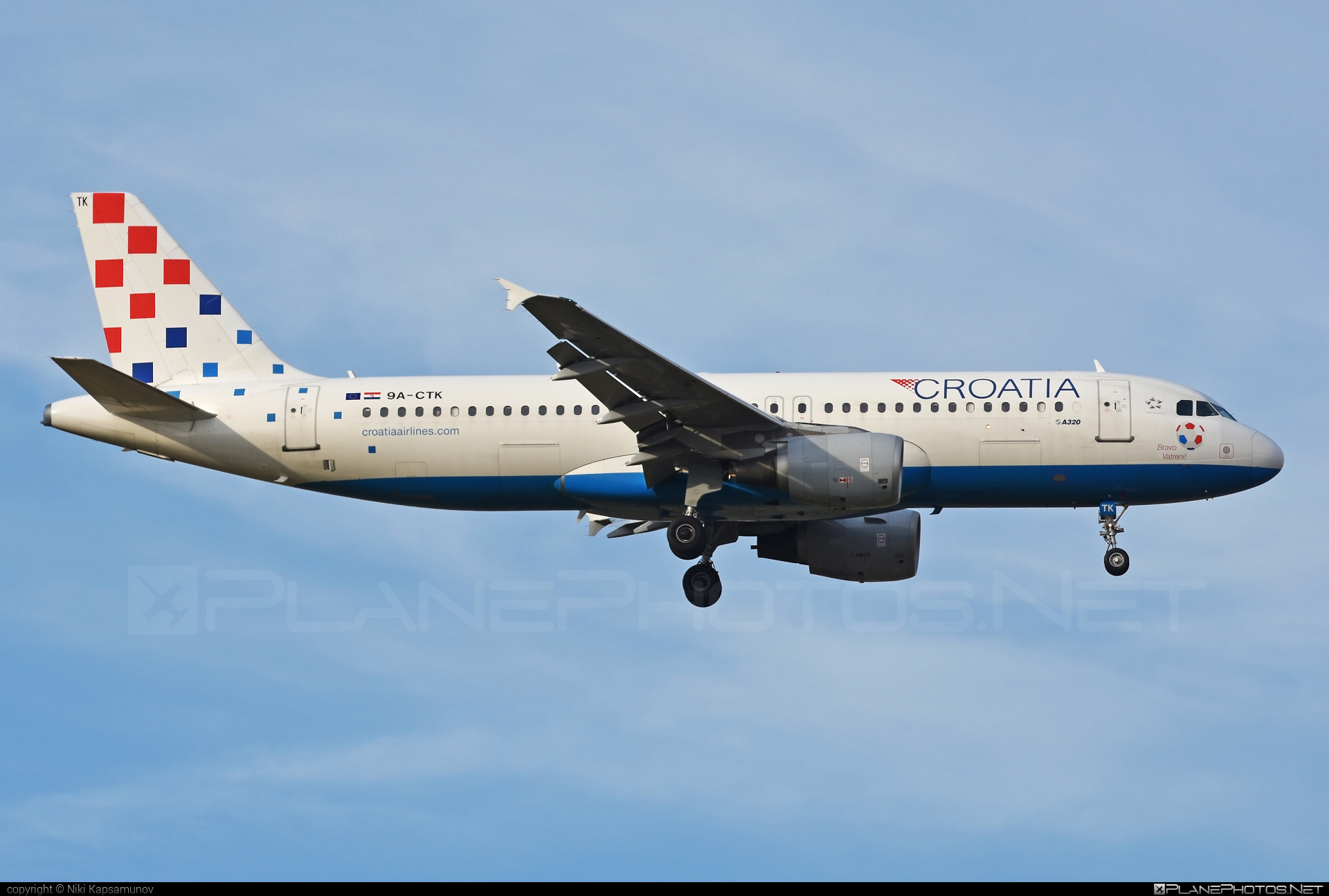 Airbus A320-214 - 9A-CTK operated by Croatia Airlines #CroatiaAirlines #a320 #a320family #airbus #airbus320