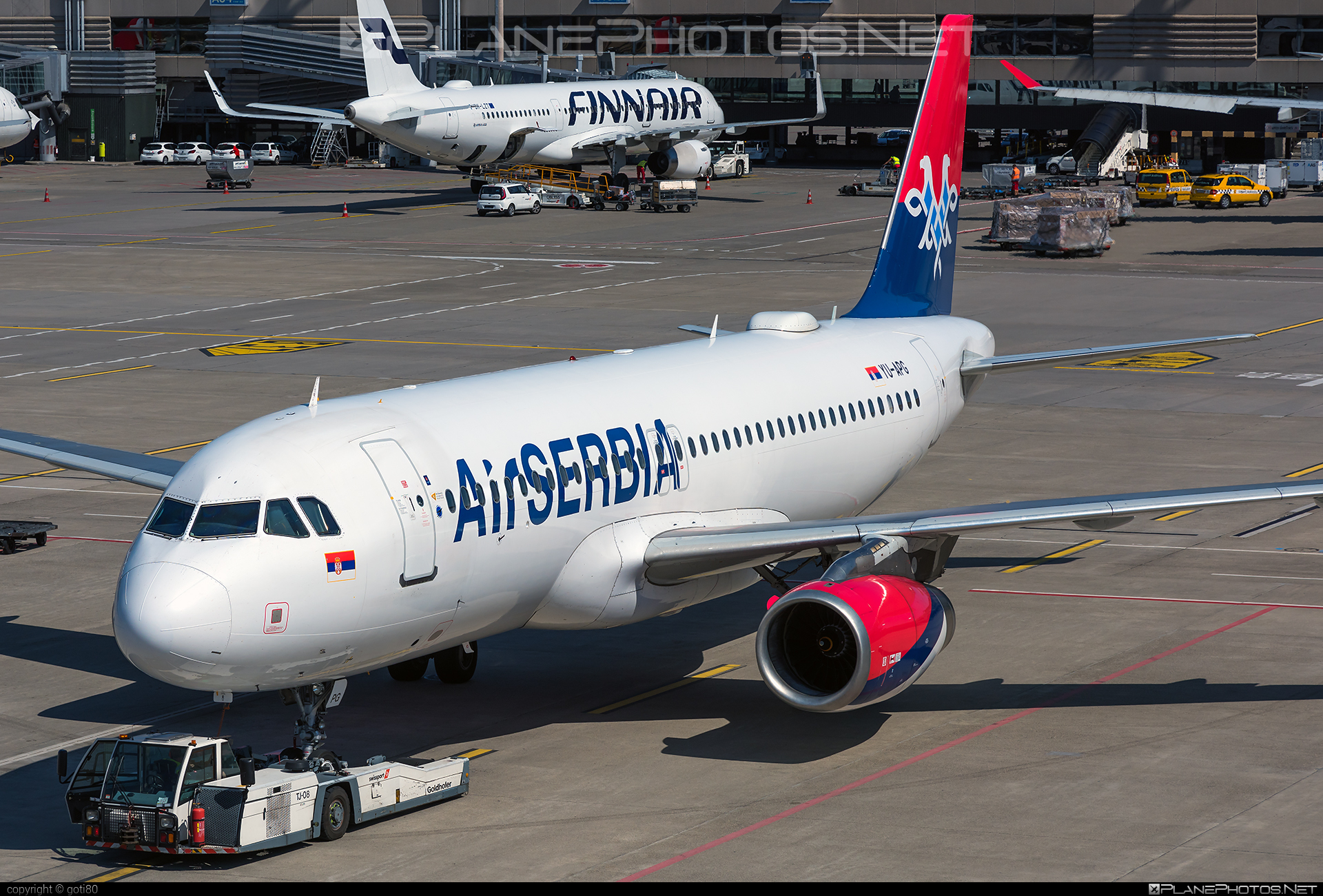 Airbus A320-232 - YU-APG operated by Air Serbia #a320 #a320family #airbus #airbus320